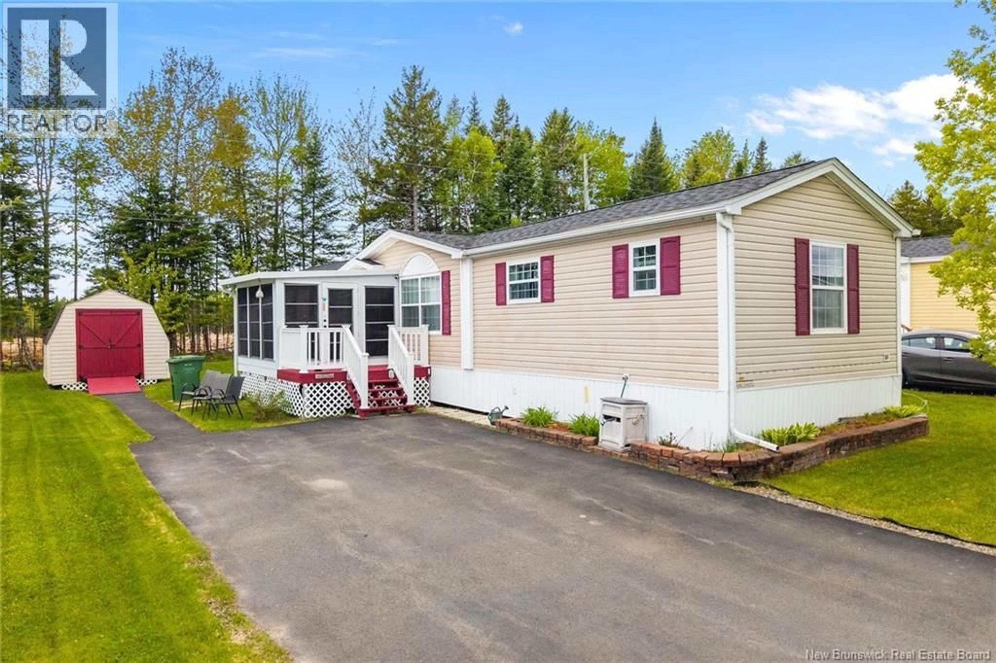 Home with vinyl exterior material, street for 132 JACOB STREET, Fredericton New Brunswick E3G0N1