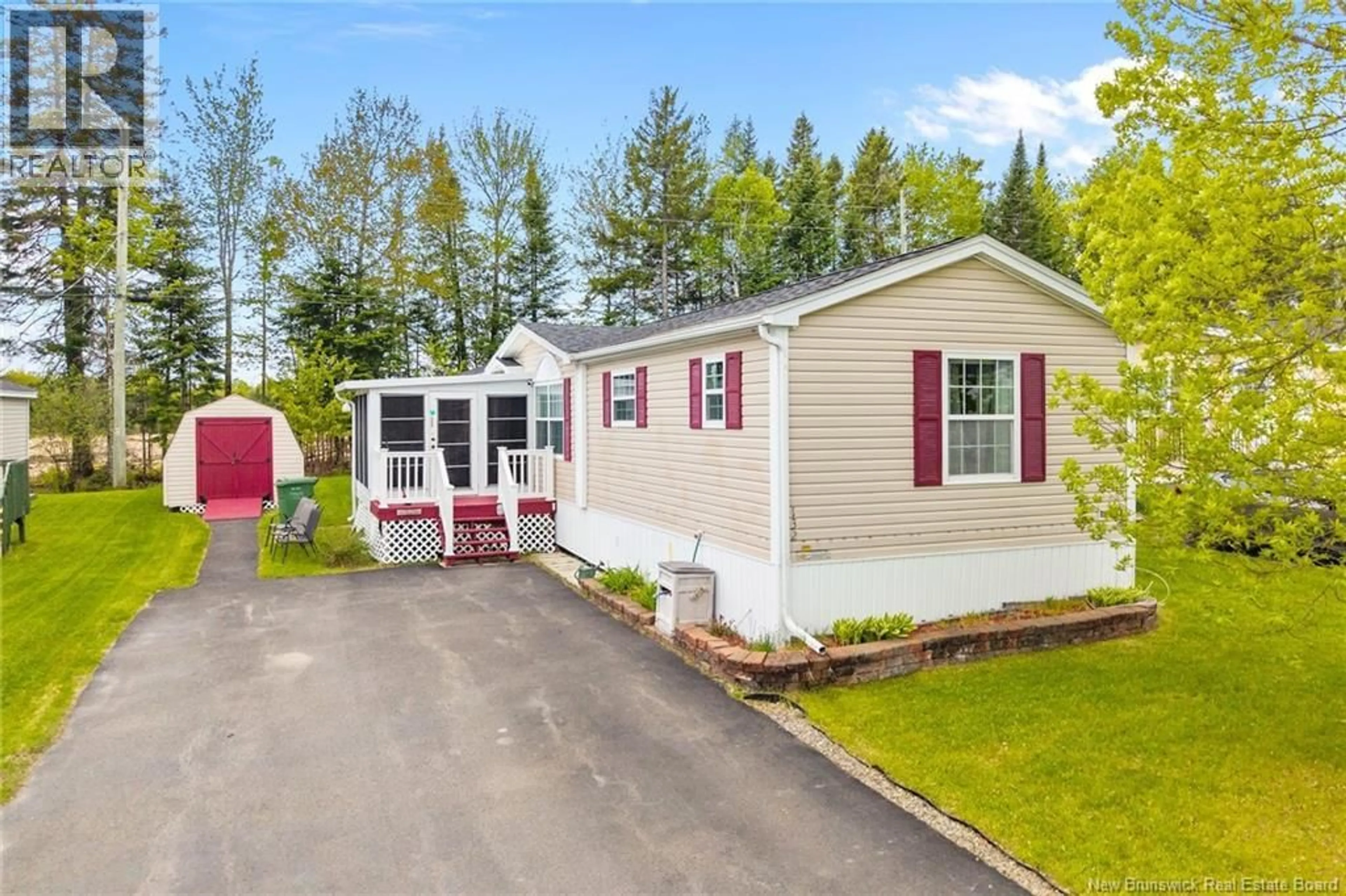 Home with vinyl exterior material, street for 132 JACOB STREET, Fredericton New Brunswick E3G0N1