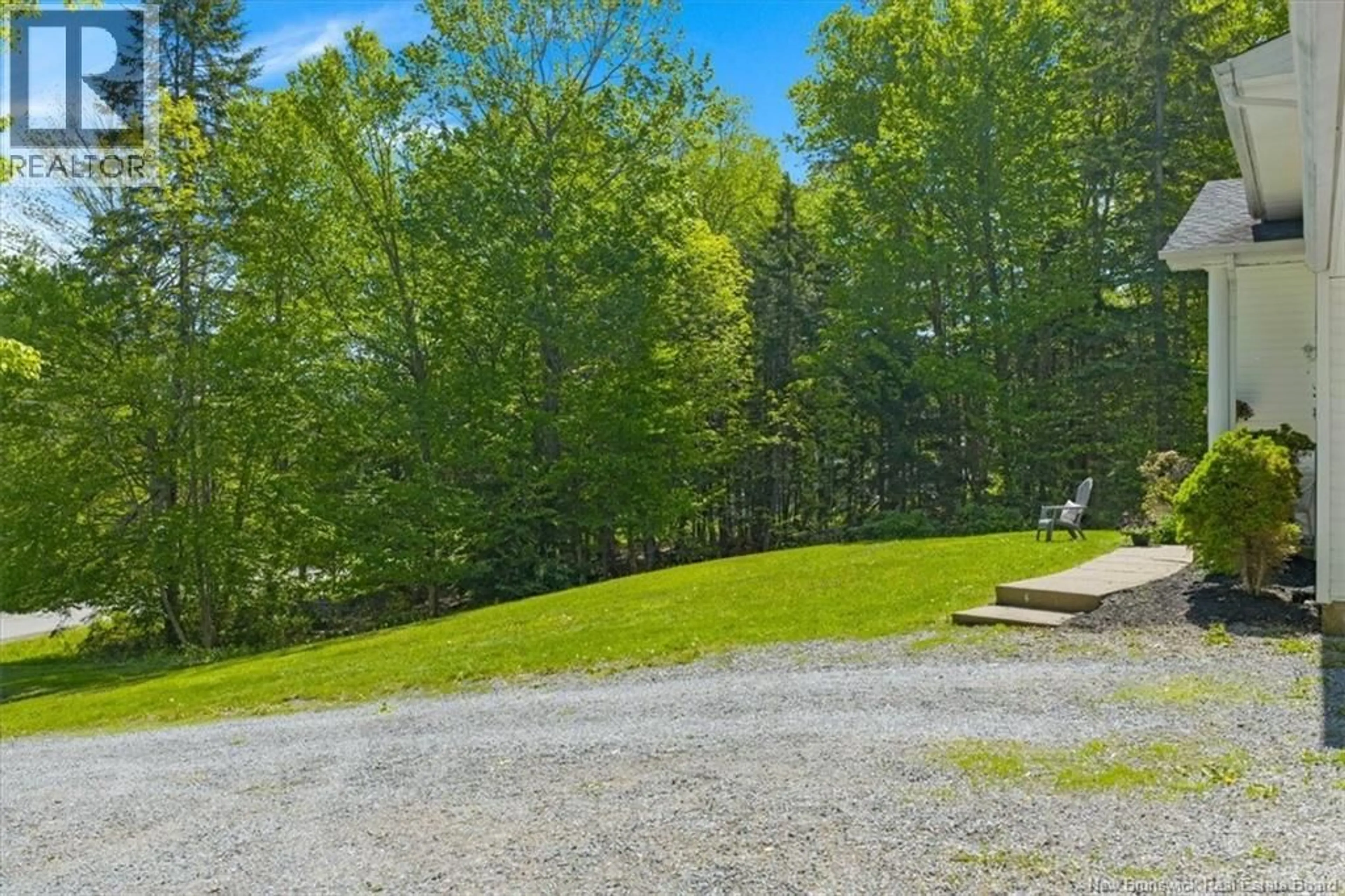 Patio, forest/trees view for 3 REGAL DRIVE, Quispamsis New Brunswick E2G1Y5