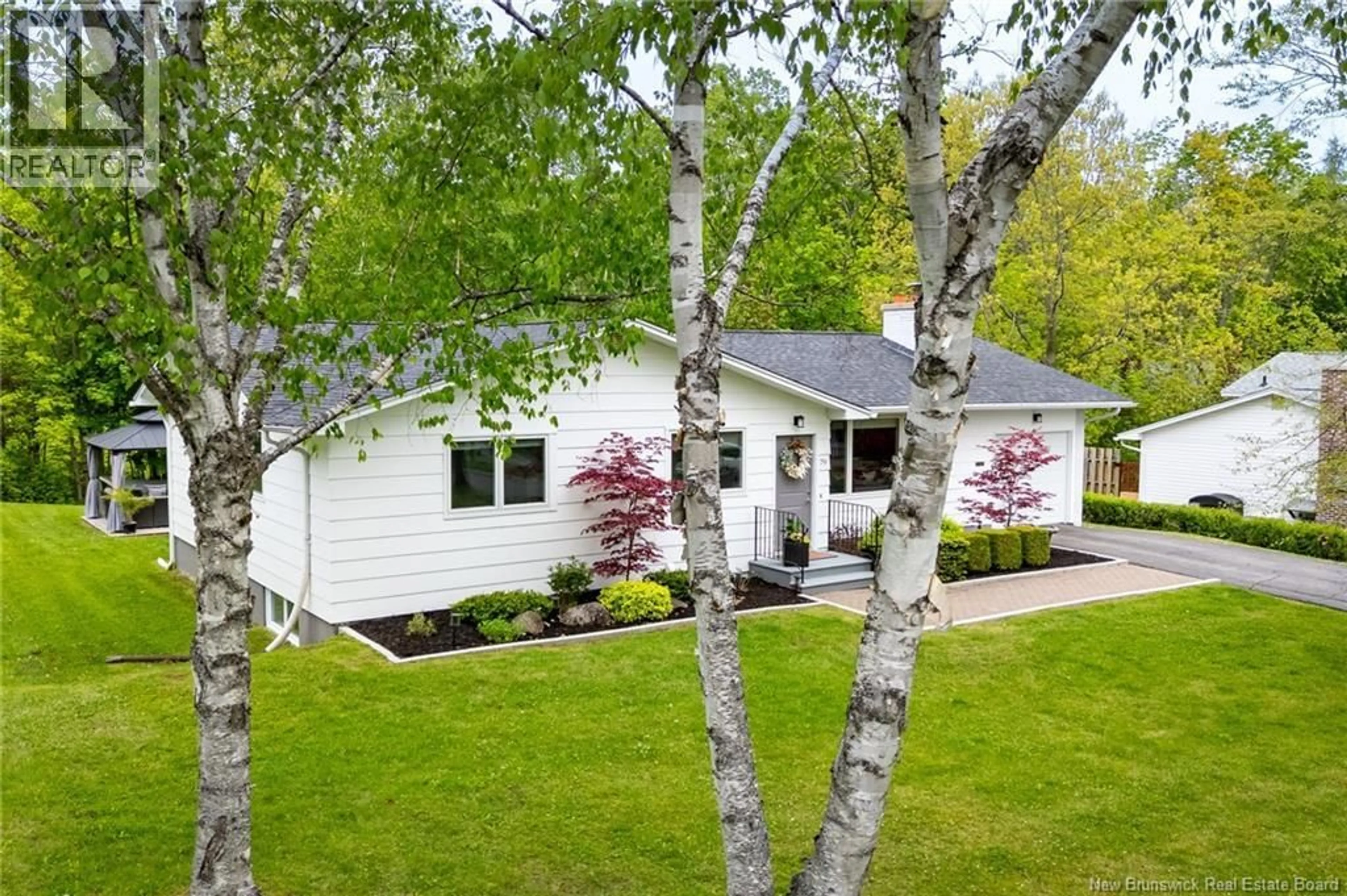 Home with vinyl exterior material, street for 79 COLONIAL HEIGHTS STREET, Fredericton New Brunswick E3B5M2