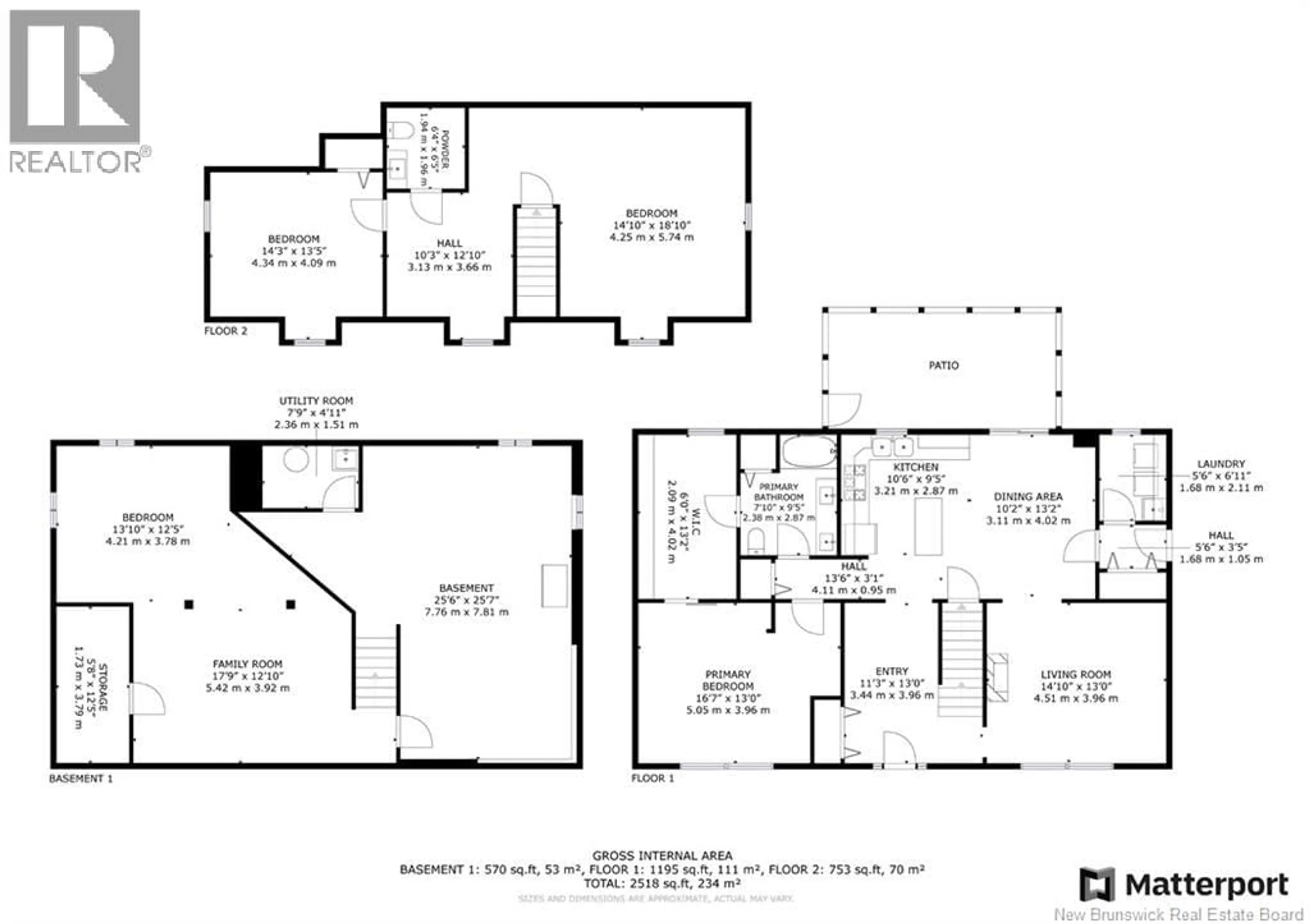 Floor plan for 419 BEARDSLEY ROAD, Beardsley New Brunswick E7M4G8