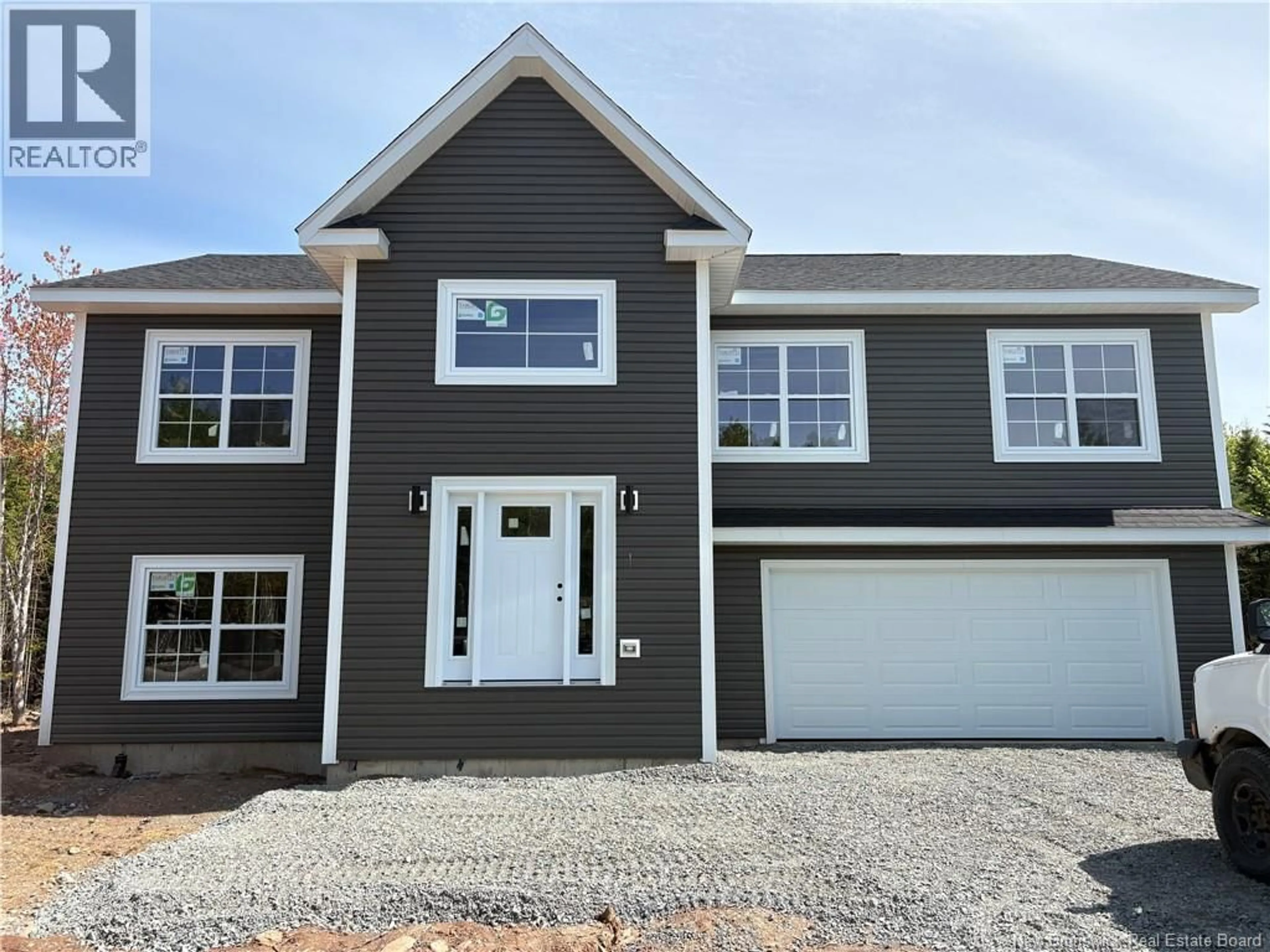 Home with vinyl exterior material, street for 50 BERRY DRIVE, Rusagonis New Brunswick E3B0V9