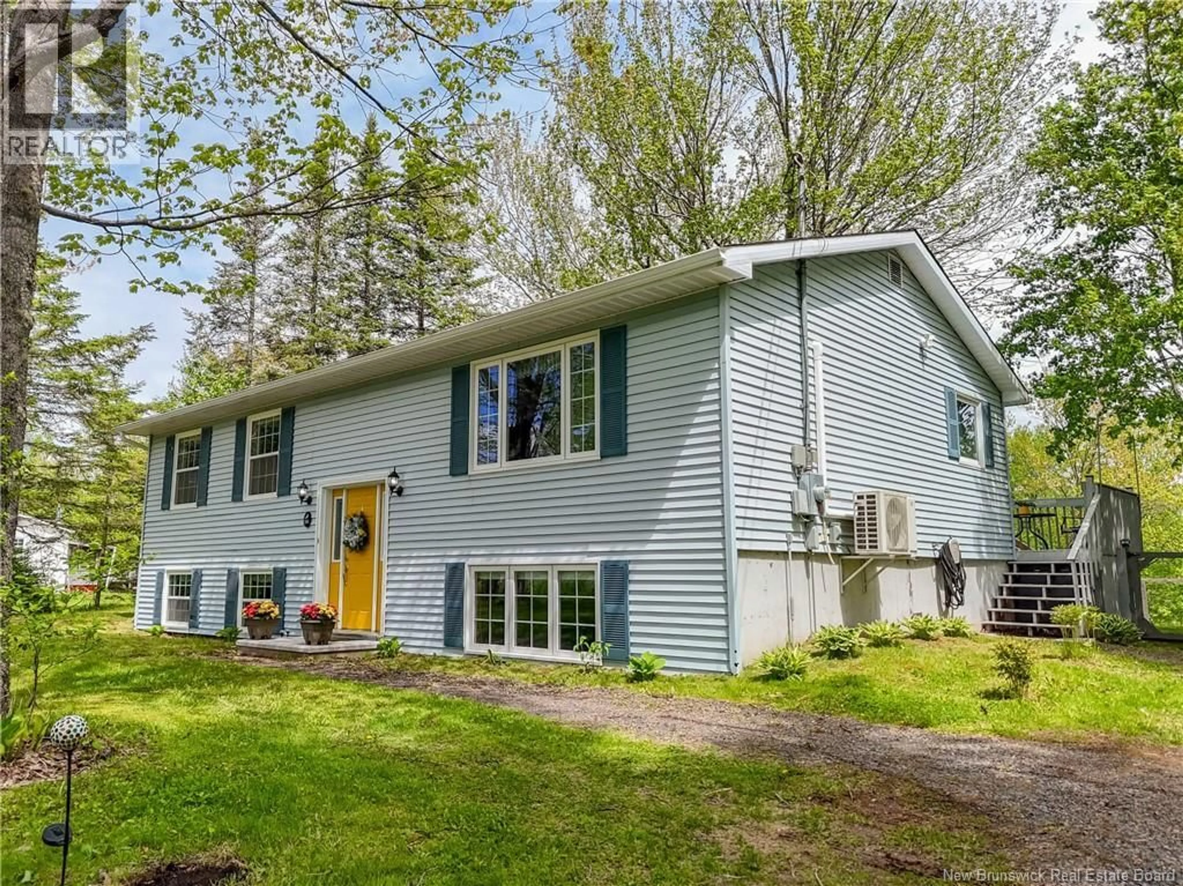 Home with vinyl exterior material, street for 584 WHITTAKER ROAD, Rusagonis New Brunswick E3B7Z7