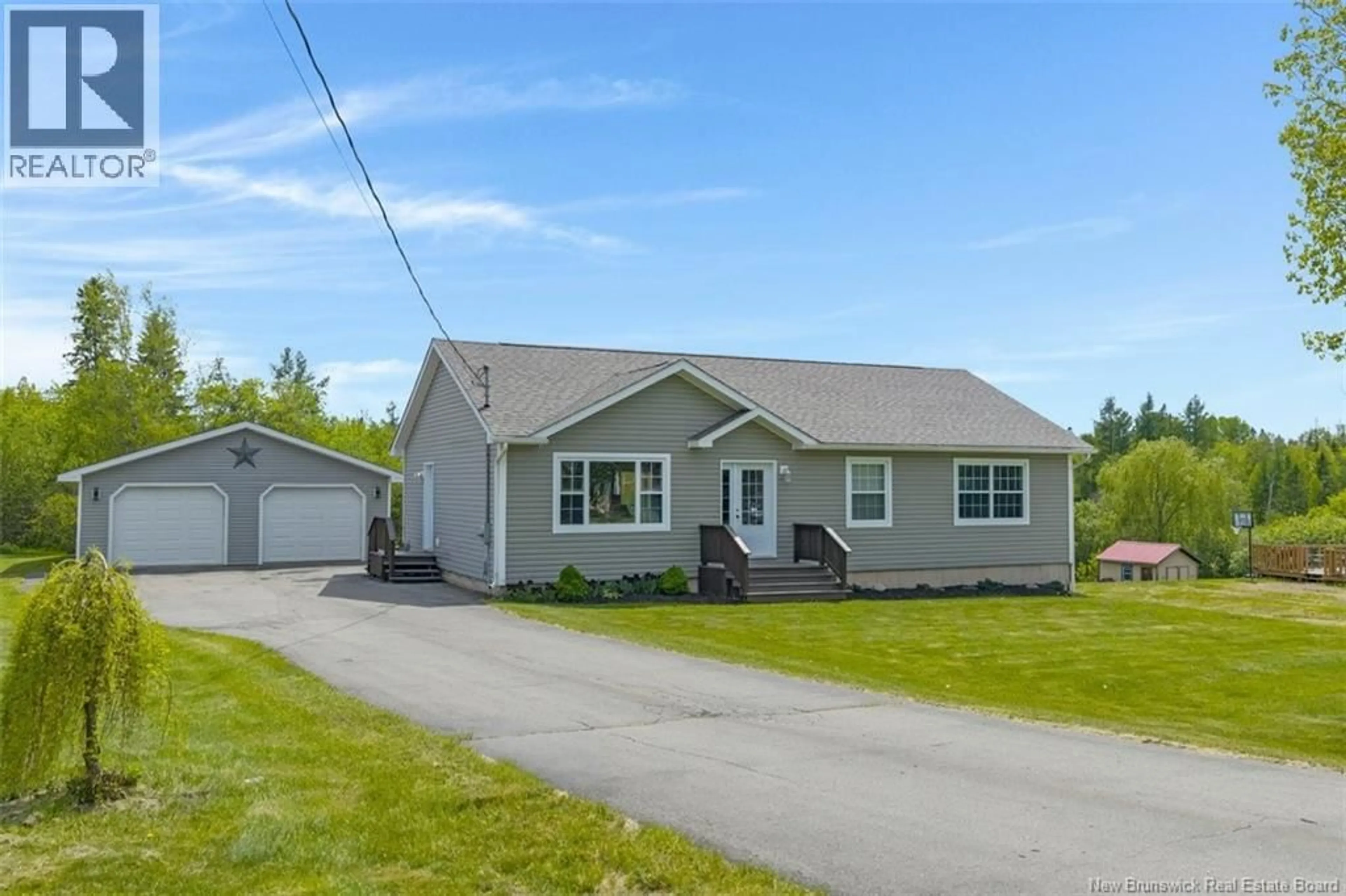 Home with vinyl exterior material, street for 14 LORIE LANE, Sussex New Brunswick E4E2T3