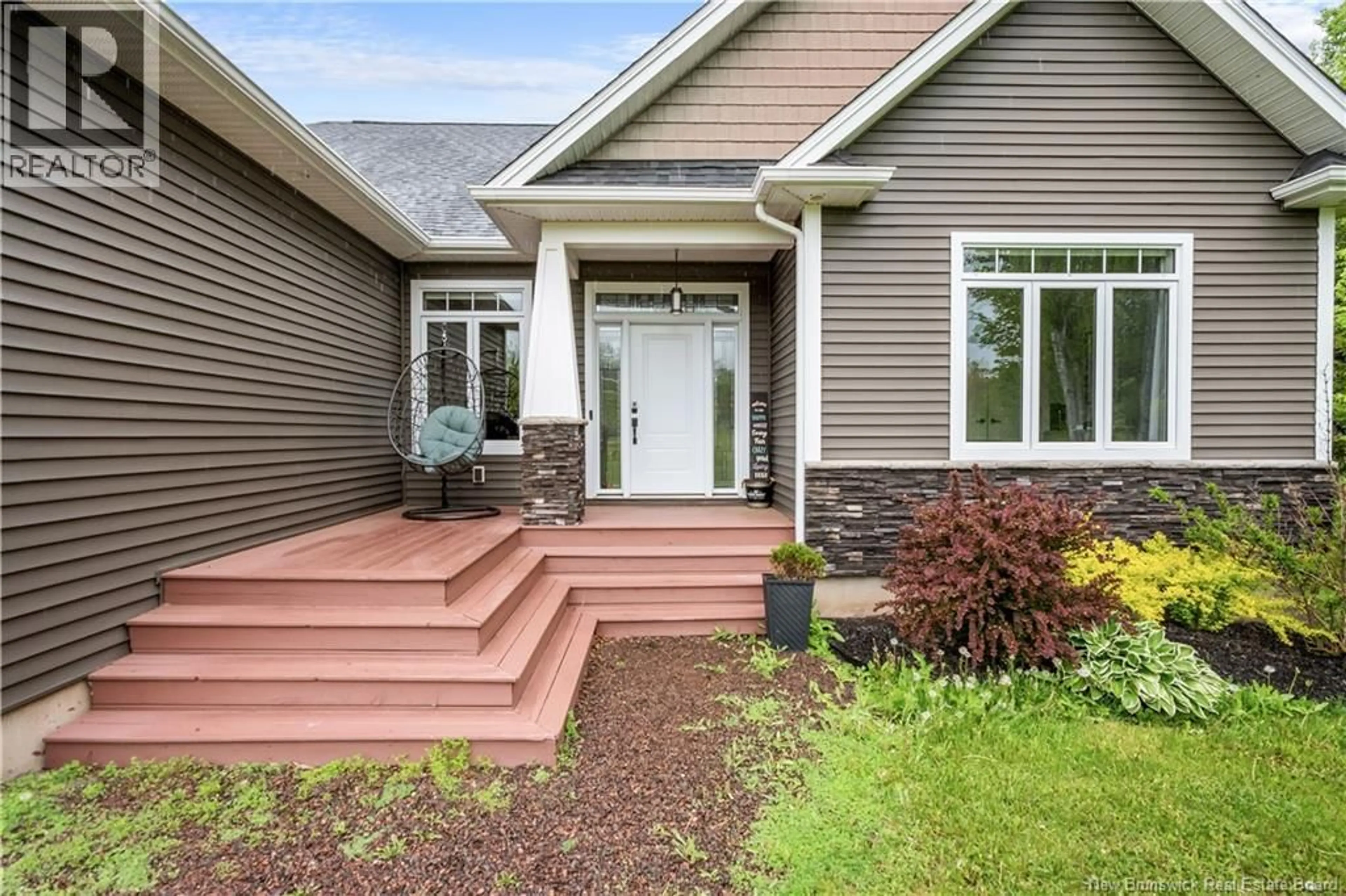 Home with vinyl exterior material, street for 93 LA FONTAINE, Greater Lakeburn New Brunswick E1H0E3