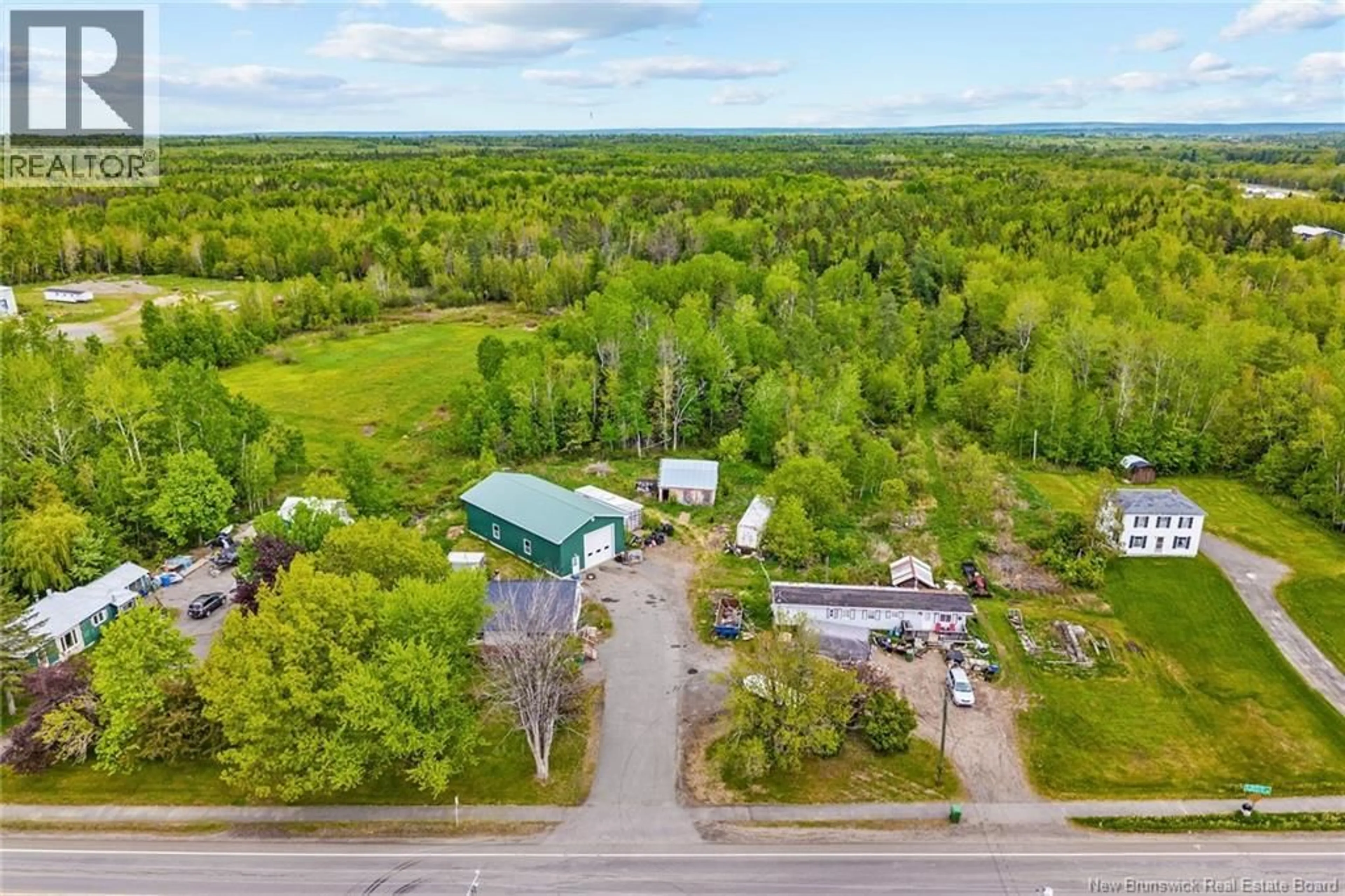 A pic from outside/outdoor area/front of a property/back of a property/a pic from drone, unknown for 4367 HERITAGE DRIVE, Tracy New Brunswick E5L1B4