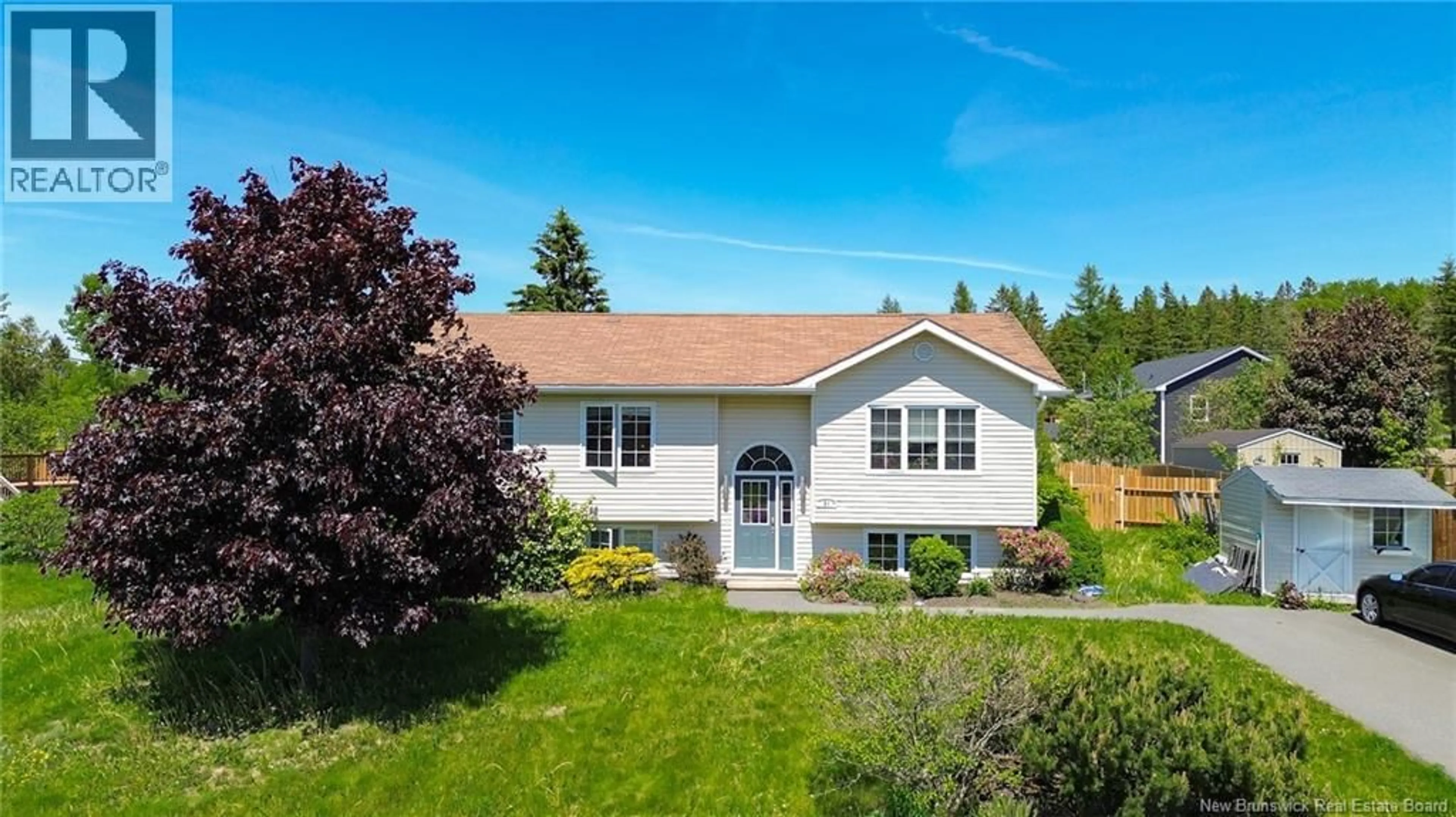 Home with vinyl exterior material, street for 21 KELTI AVENUE, Hampton New Brunswick E5N0B6