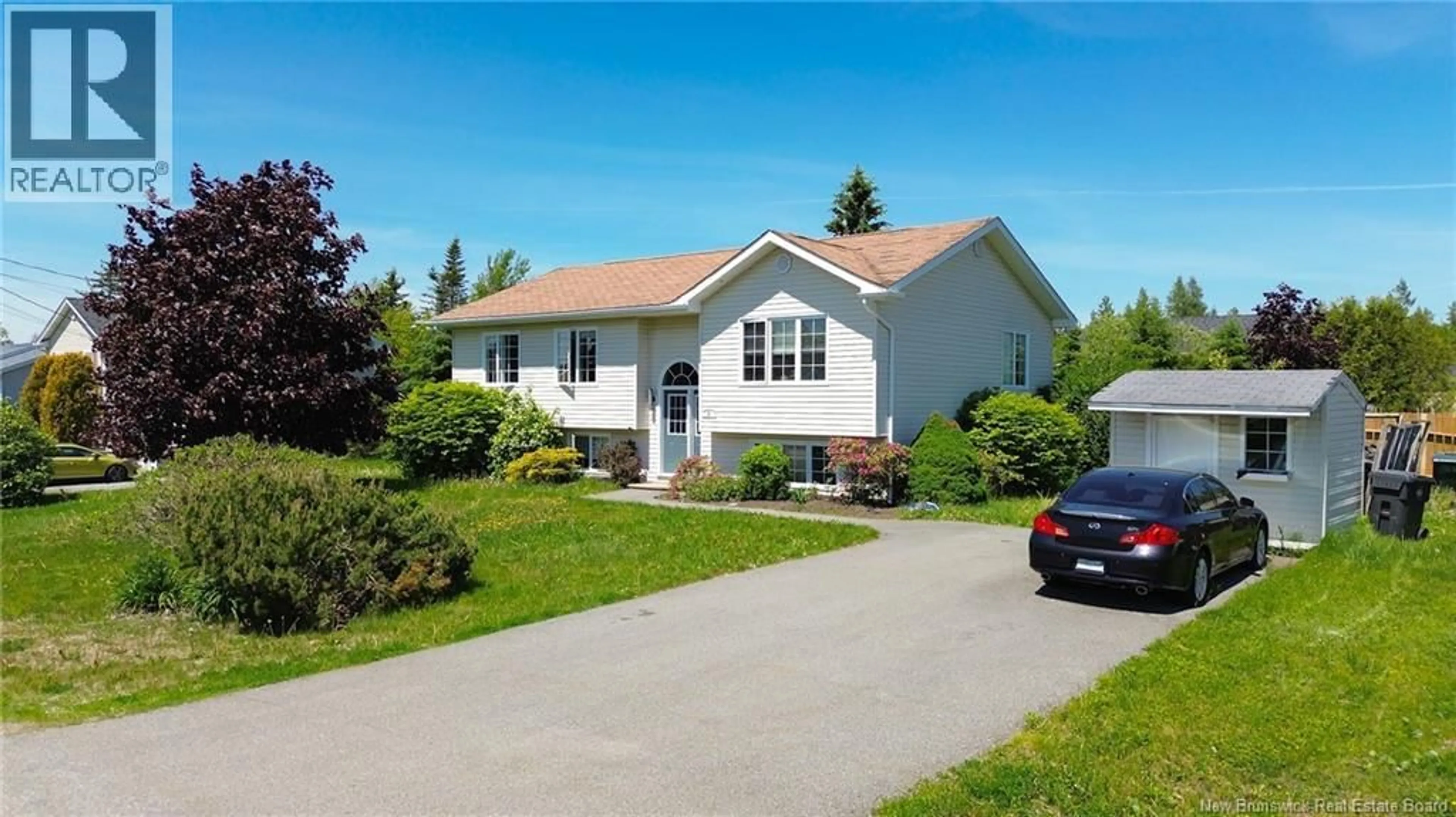Home with vinyl exterior material, street for 21 KELTI AVENUE, Hampton New Brunswick E5N0B6