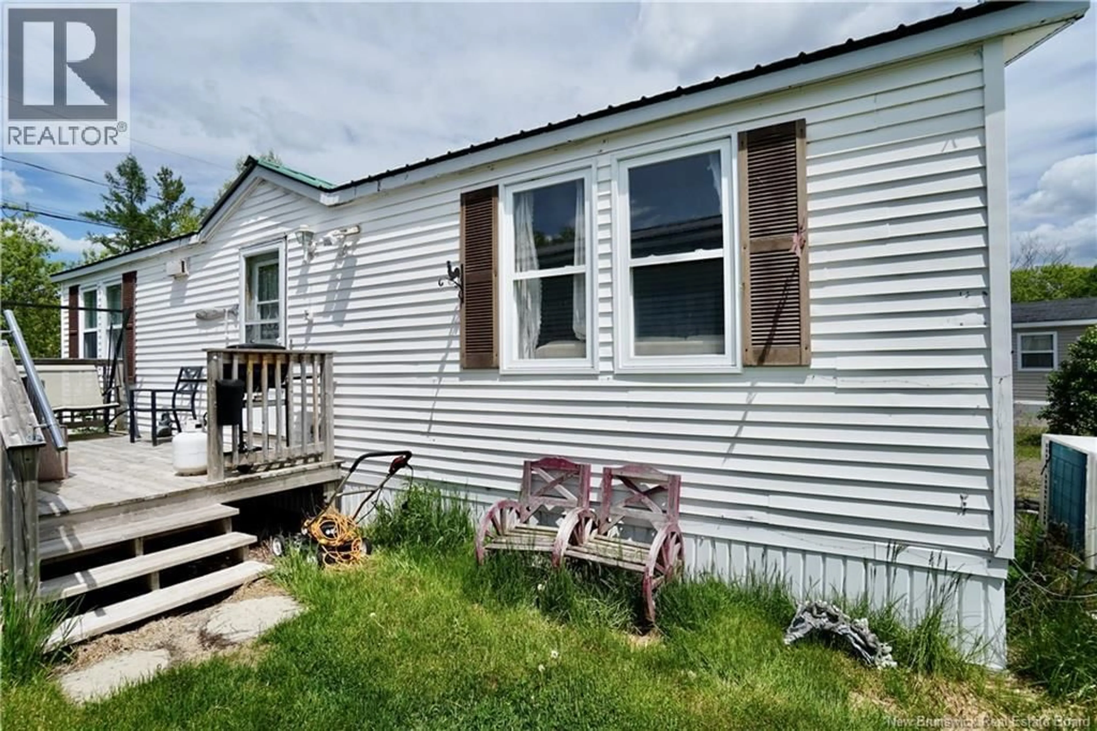 Home with vinyl exterior material, street for 5A EDGEWOOD STREET, St. Stephen New Brunswick E3L3C3