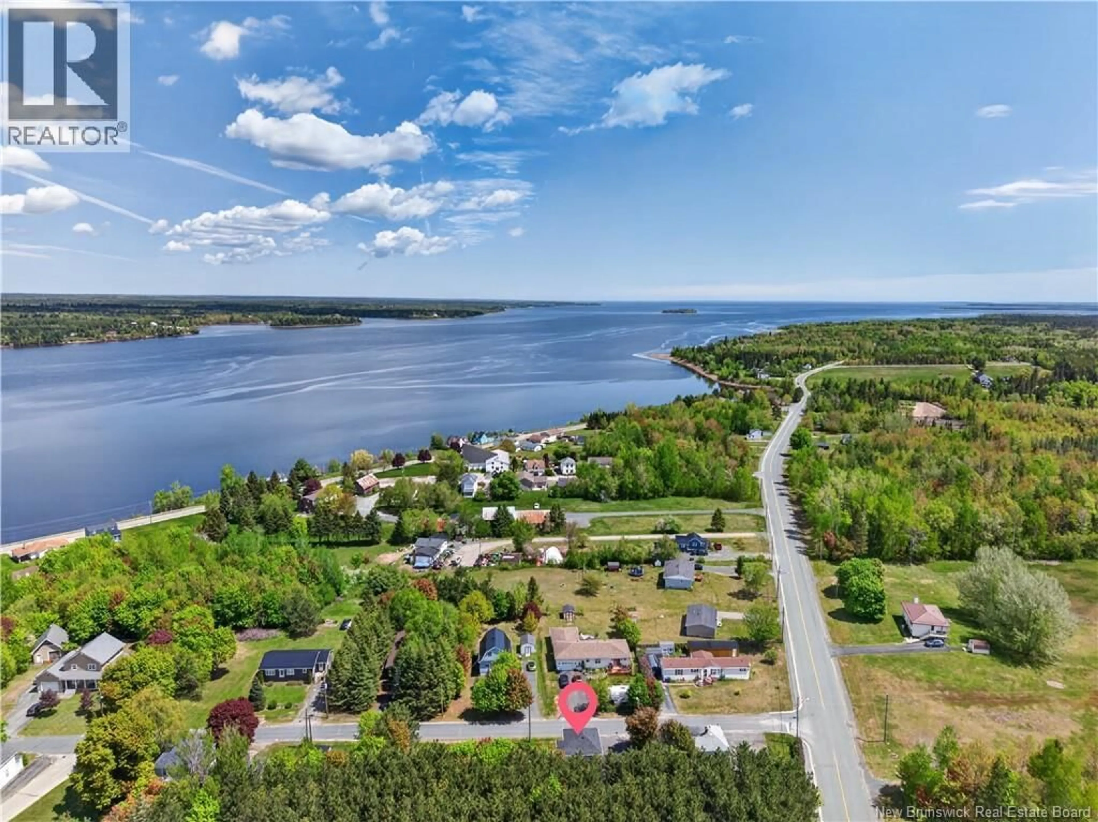 A pic from outside/outdoor area/front of a property/back of a property/a pic from drone, water/lake/river/ocean view for 25 KNOX STREET, Miramichi New Brunswick E1N4K1