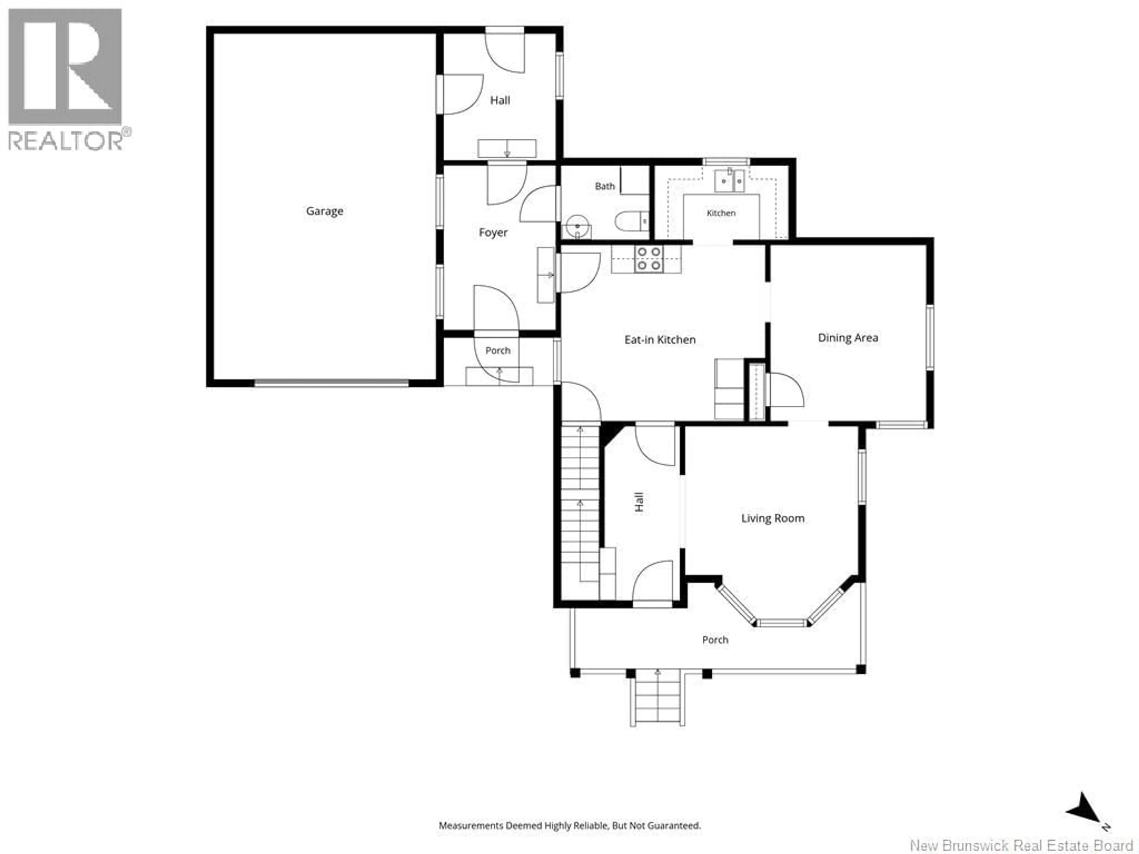 Floor plan for 25 KNOX STREET, Miramichi New Brunswick E1N4K1
