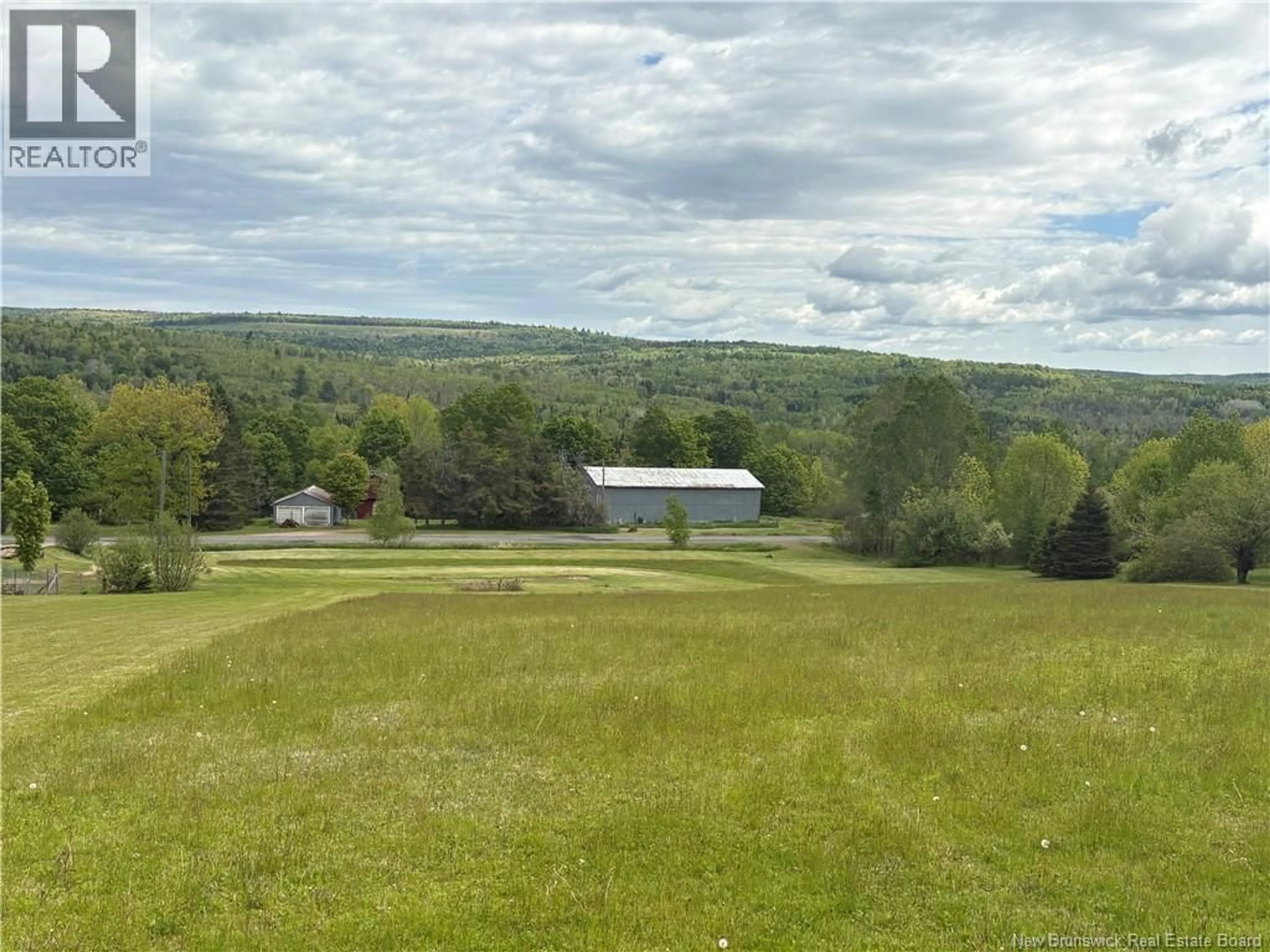 A pic from outside/outdoor area/front of a property/back of a property/a pic from drone, mountain view for 326 DORN RIDGE ROAD, Burtts Corner New Brunswick E6L2T7
