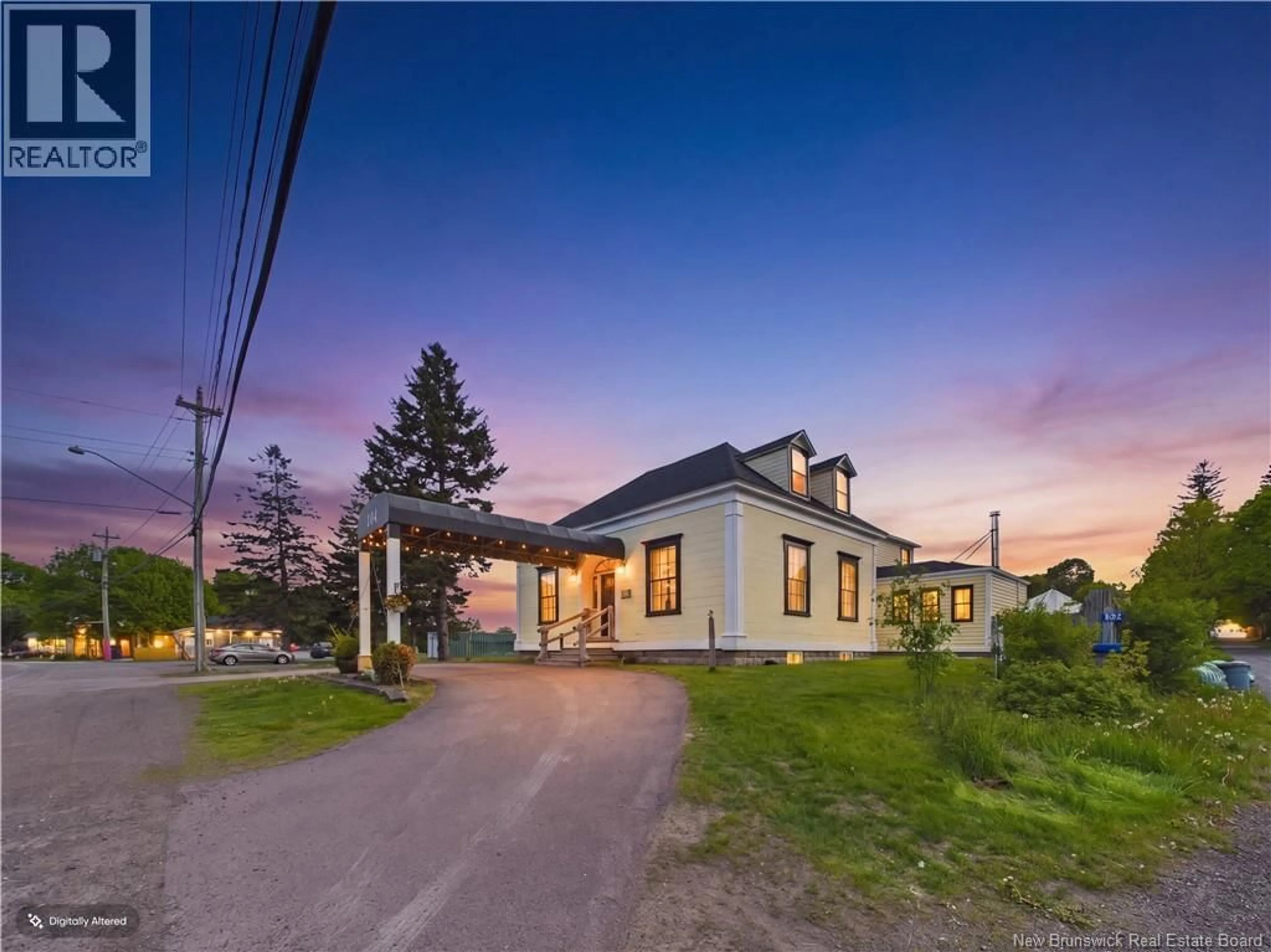 A pic from outside/outdoor area/front of a property/back of a property/a pic from drone, street for 104 MAIN STREET, Rexton New Brunswick E4W2B3