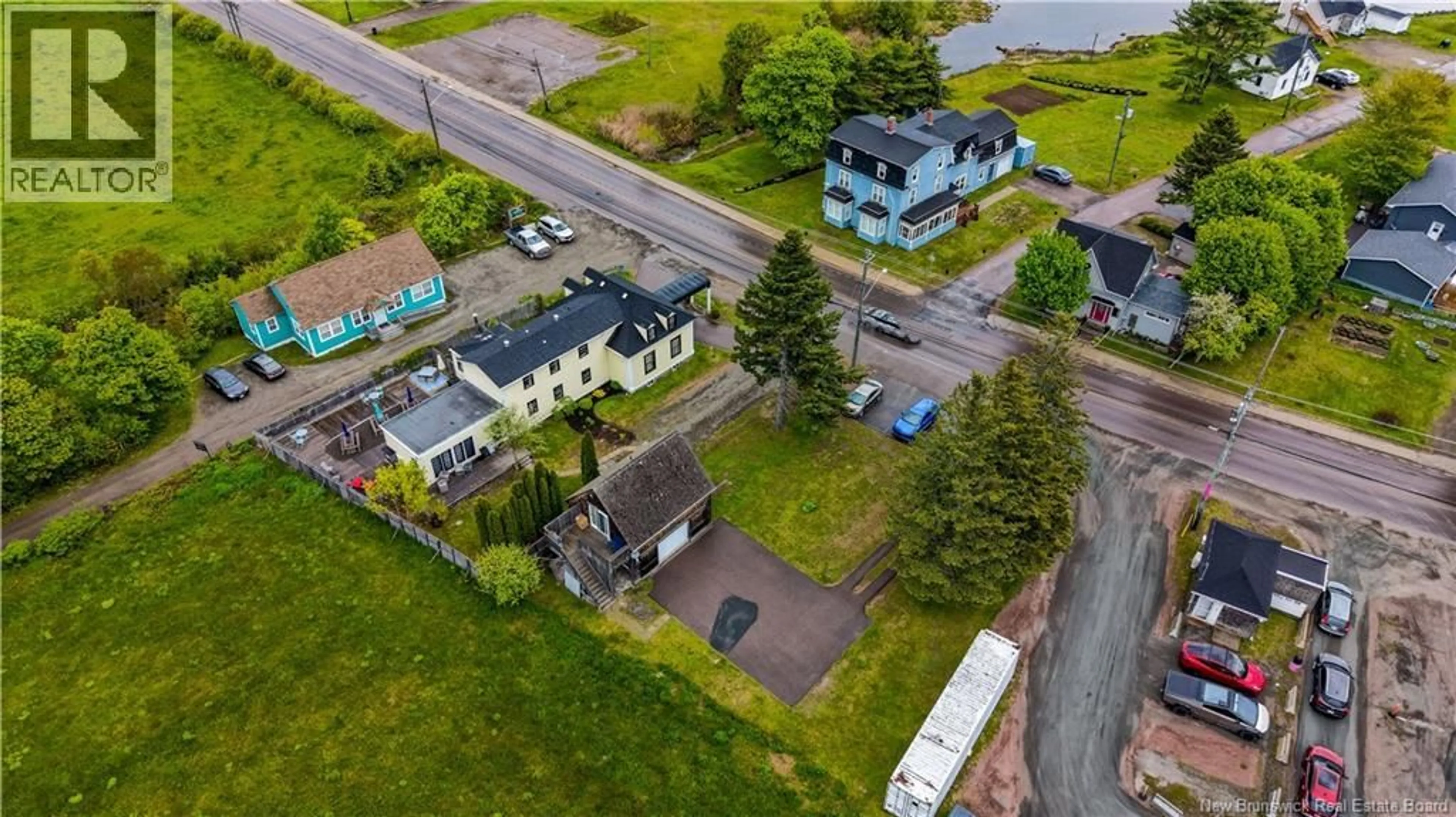 A pic from outside/outdoor area/front of a property/back of a property/a pic from drone, street for 104 MAIN STREET, Rexton New Brunswick E4W2B3