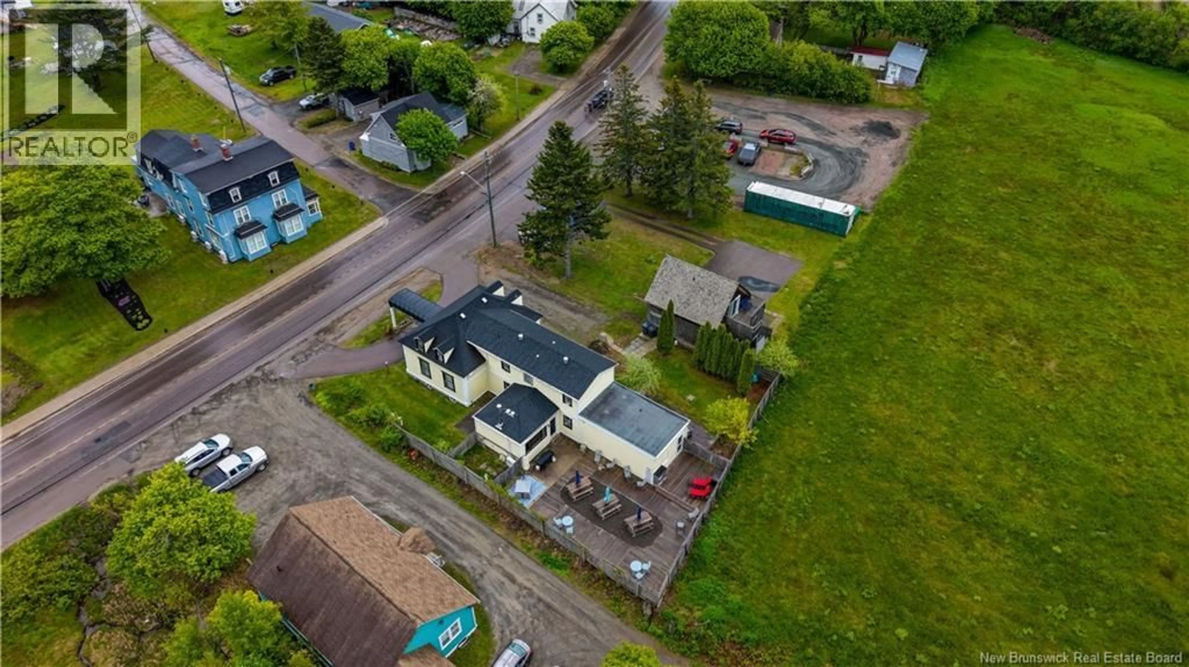 A pic from outside/outdoor area/front of a property/back of a property/a pic from drone, street for 104 MAIN STREET, Rexton New Brunswick E4W2B3