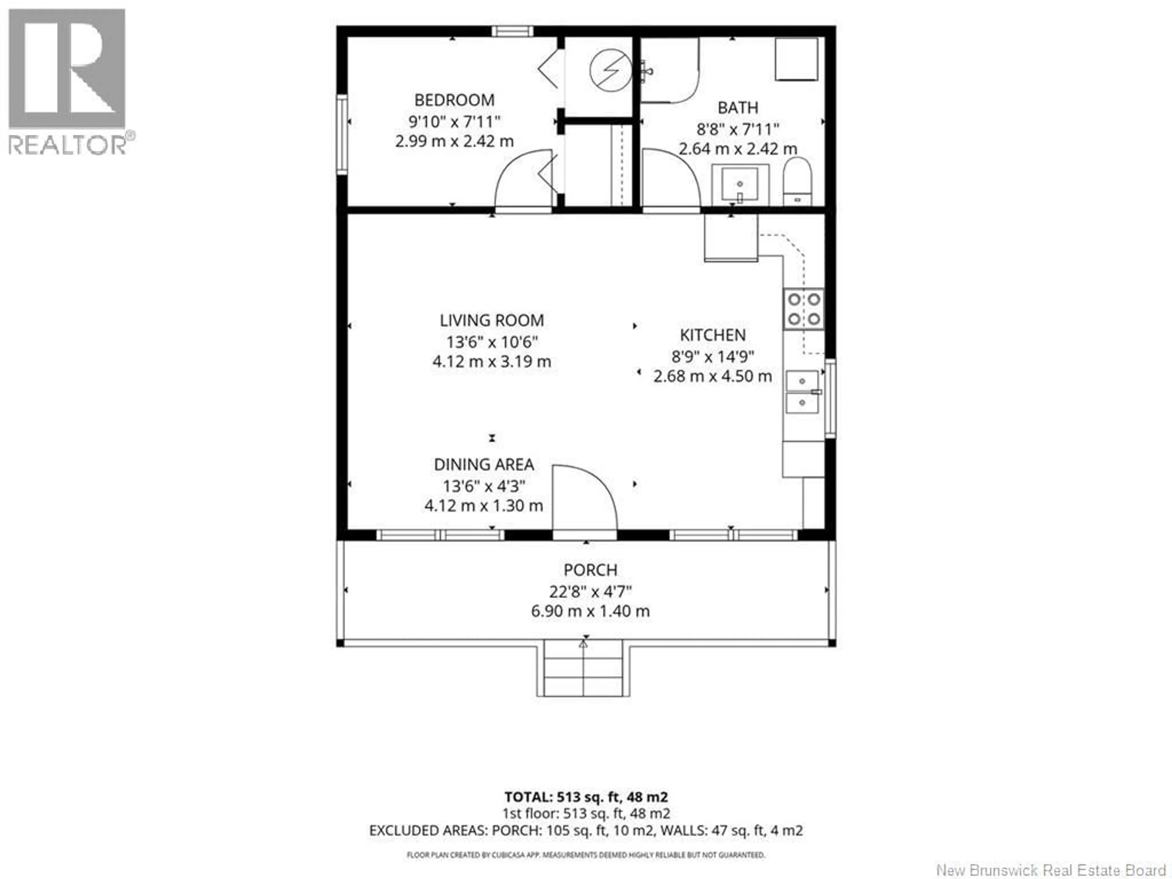 Floor plan for 11498 ROUTE 17, Adams Gulch New Brunswick E8B1Y8
