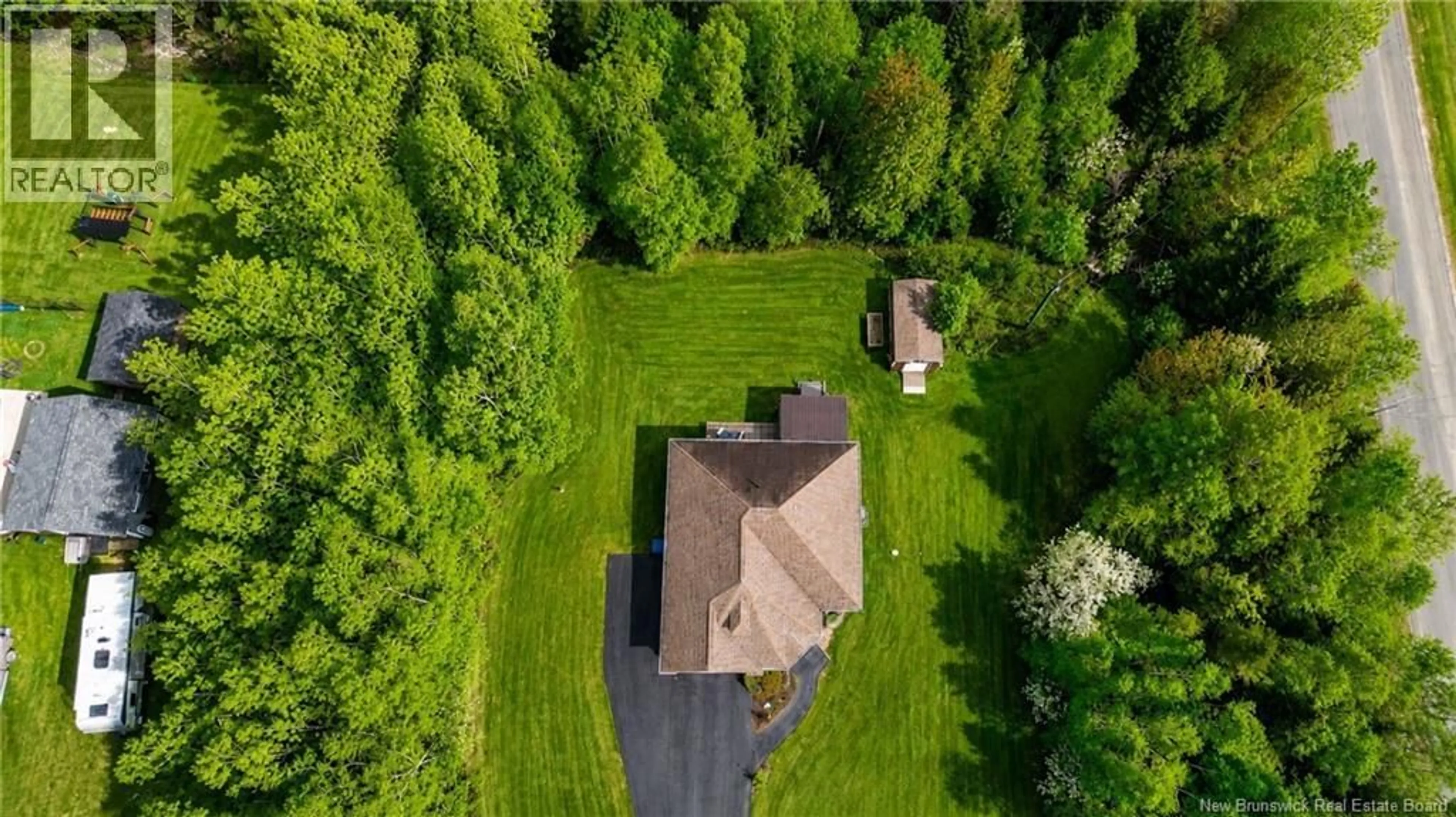 A pic from outside/outdoor area/front of a property/back of a property/a pic from drone, unknown for 502 WOODLAND DRIVE, North Tetagouche New Brunswick E2A4Z1