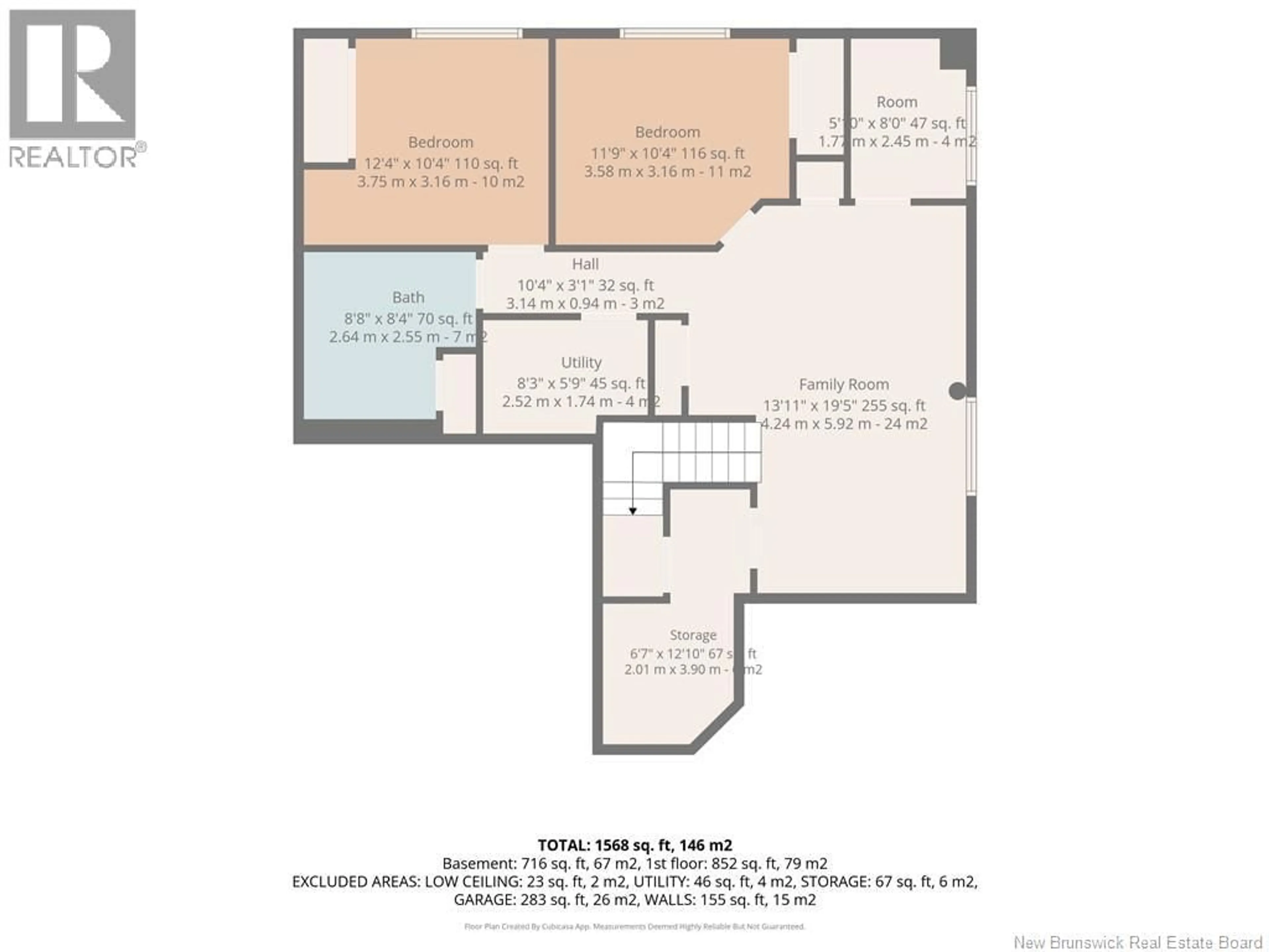 Floor plan for 502 WOODLAND DRIVE, North Tetagouche New Brunswick E2A4Z1