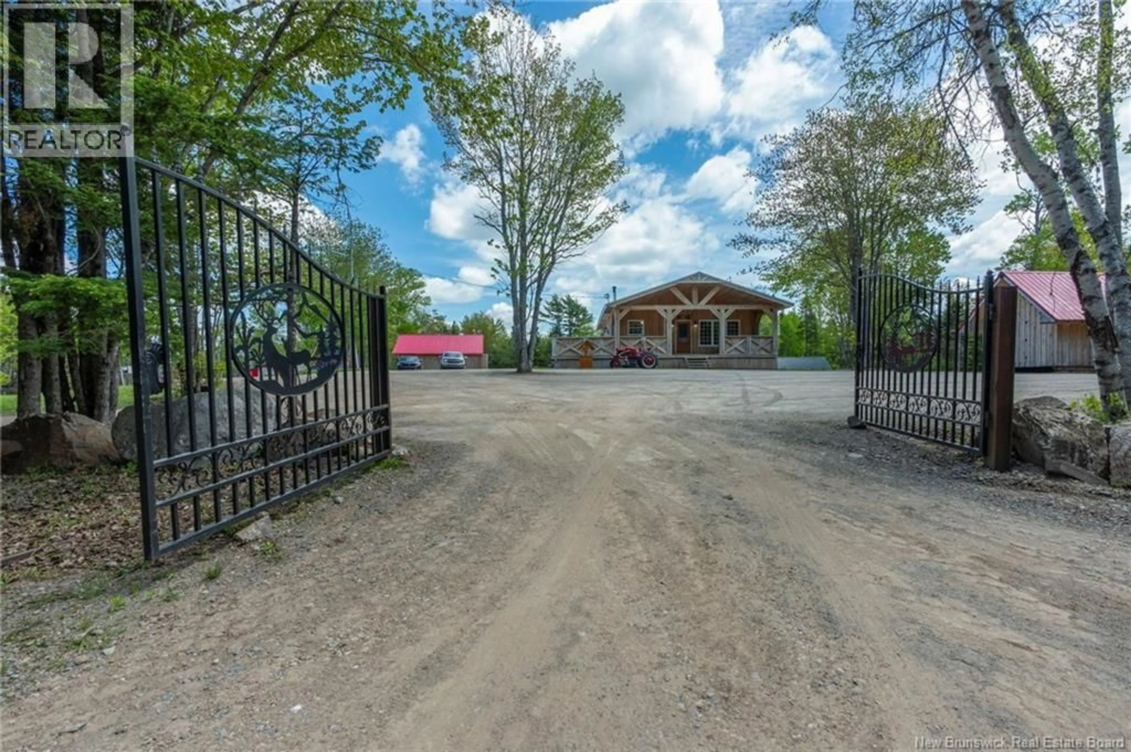 A pic from outside/outdoor area/front of a property/back of a property/a pic from drone, street for 516 CARPENTER BALD HILL ROAD, Shannon New Brunswick E5T3W6
