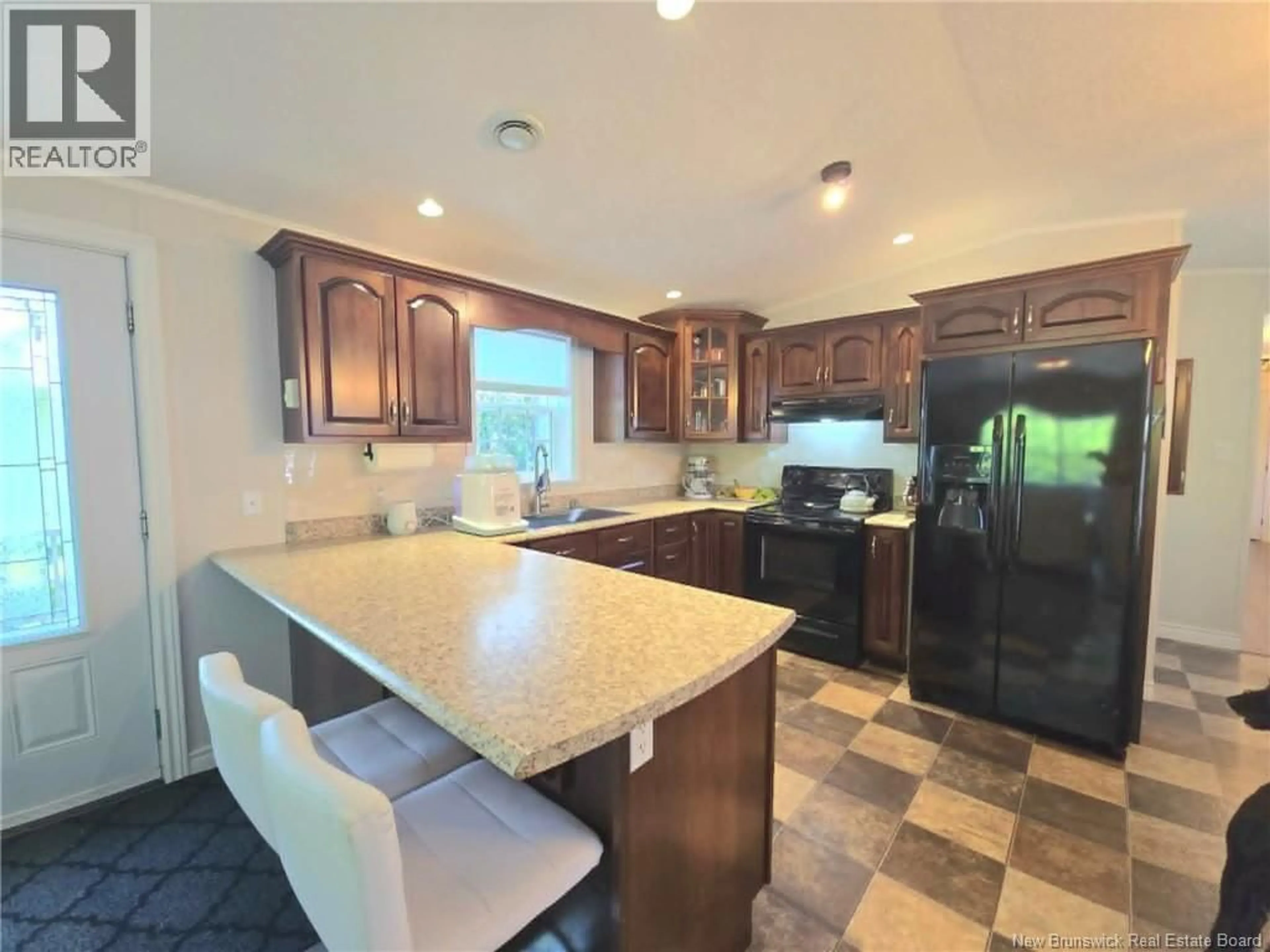 Open concept kitchen, ceramic/tile floor for 90 MCNULTY AVENUE, Lakeville New Brunswick E1H1H8