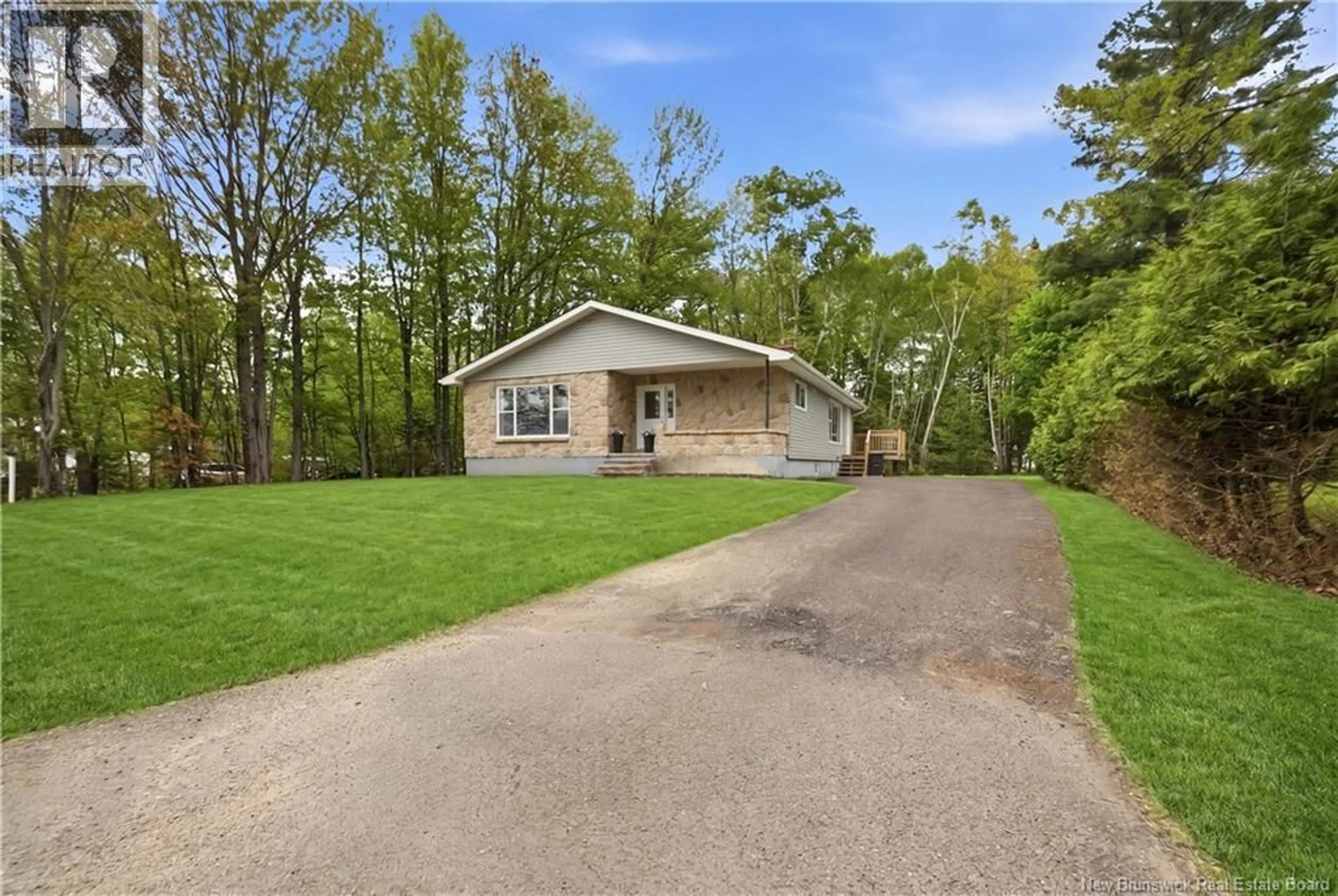 A pic from outside/outdoor area/front of a property/back of a property/a pic from drone, street for 23 NEVERS ROAD, Lincoln New Brunswick E3B8R7
