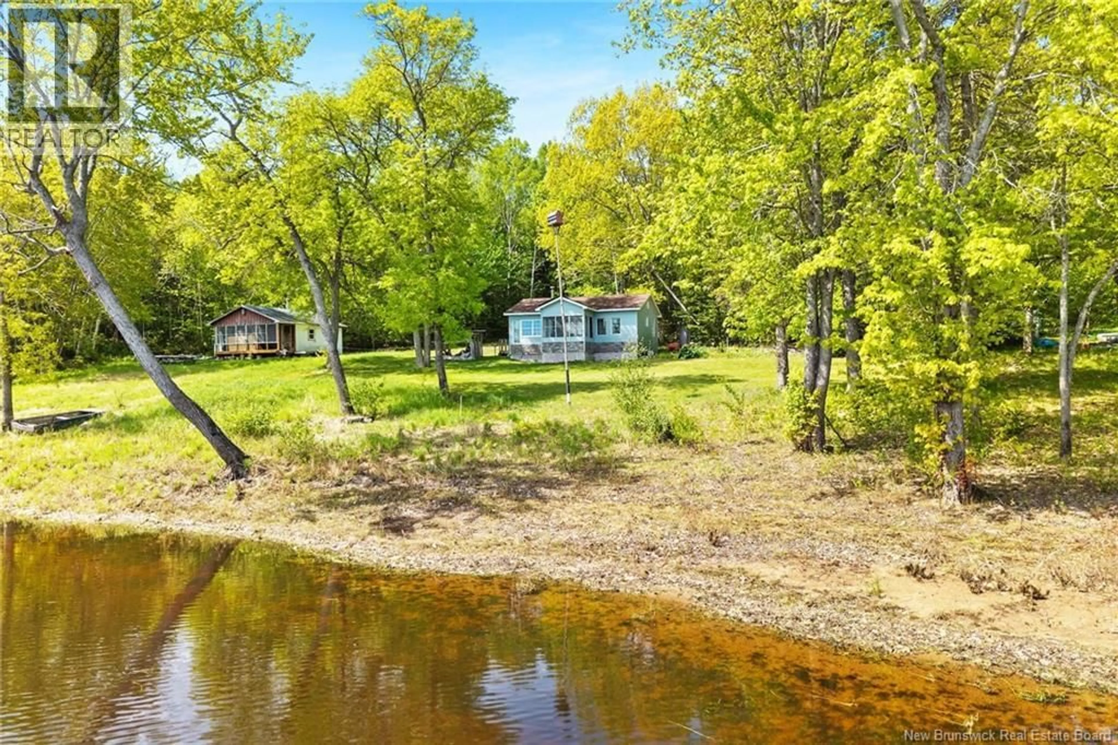 A pic from outside/outdoor area/front of a property/back of a property/a pic from drone, water/lake/river/ocean view for 146 WHITCOMB ROAD, Upper Gagetown New Brunswick E5M1R9