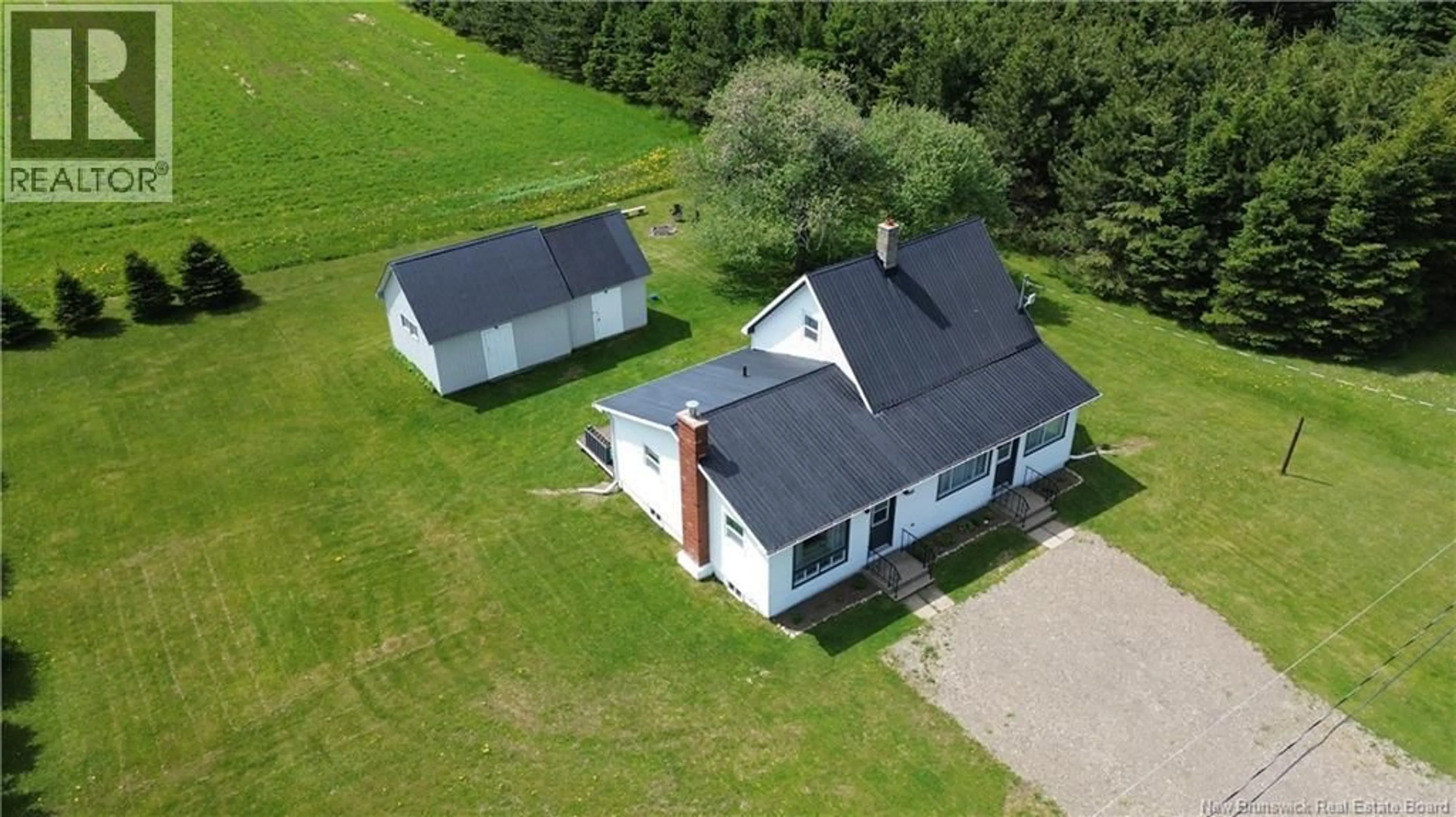 A pic from outside/outdoor area/front of a property/back of a property/a pic from drone, building for 368 JOHNVILLE ROAD, Johnville New Brunswick E7J1L7