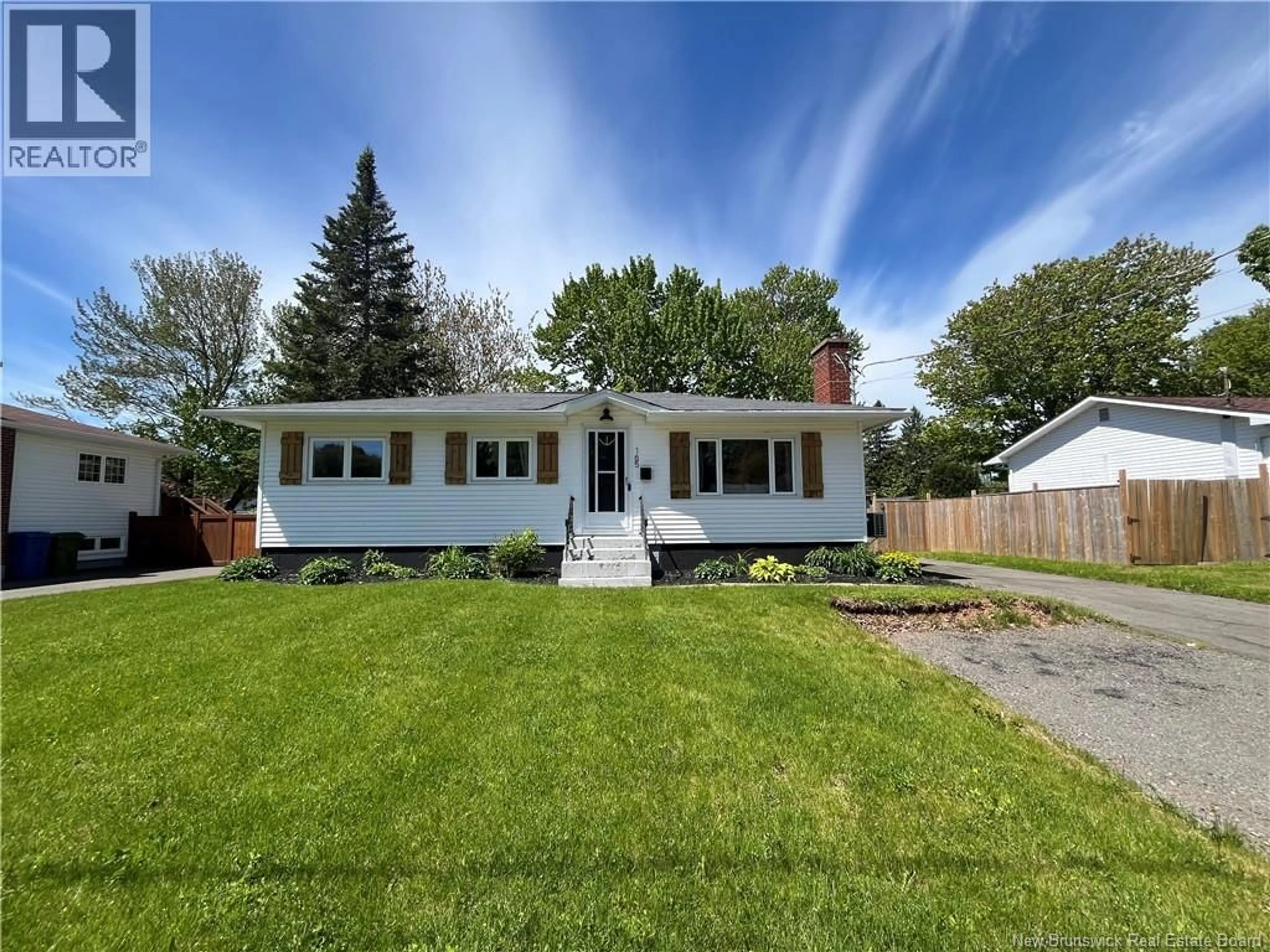 Home with vinyl exterior material, street for 165 WENTWORTH DRIVE, Riverview New Brunswick E1B2T6