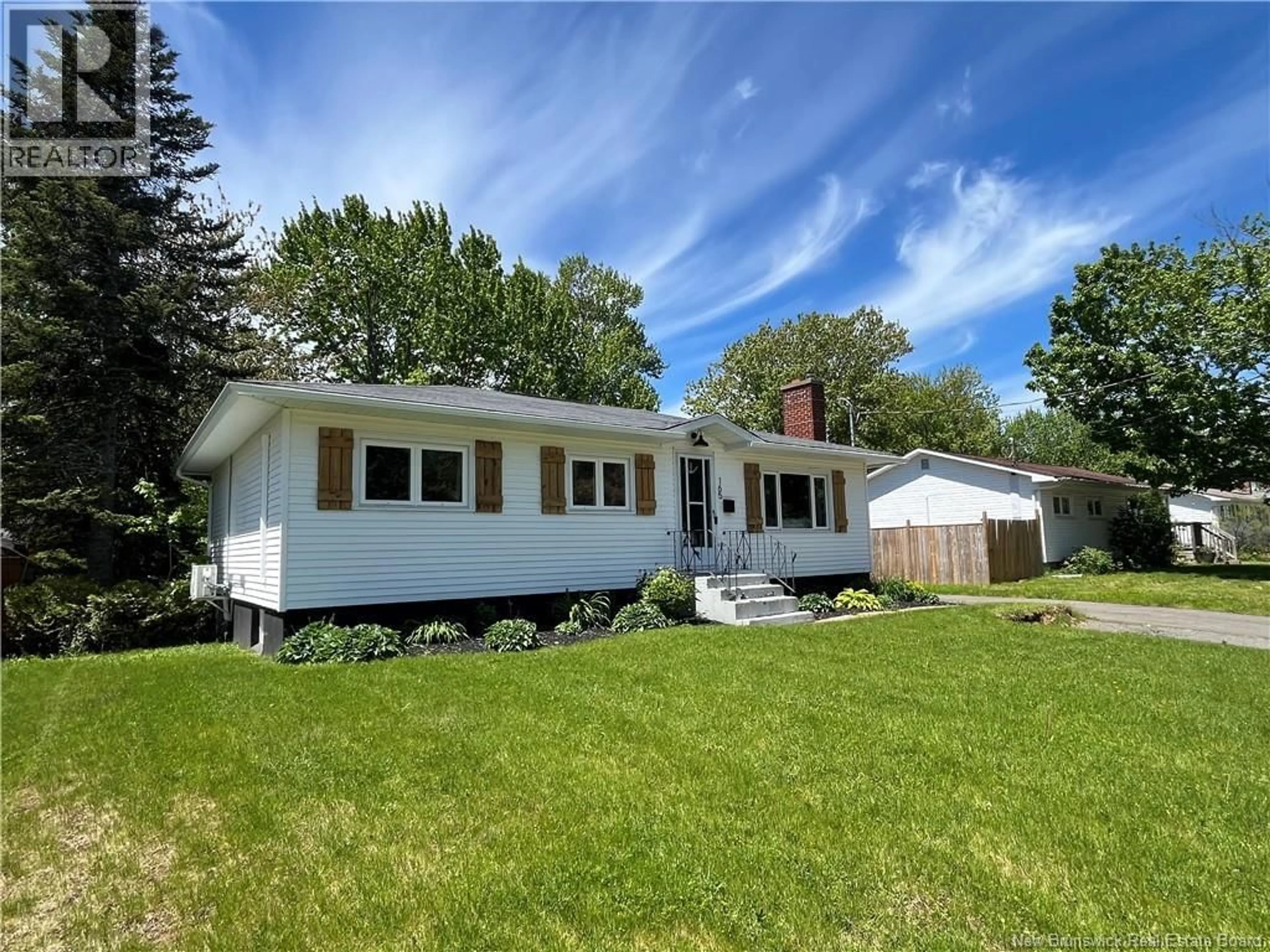 Home with vinyl exterior material, street for 165 WENTWORTH DRIVE, Riverview New Brunswick E1B2T6