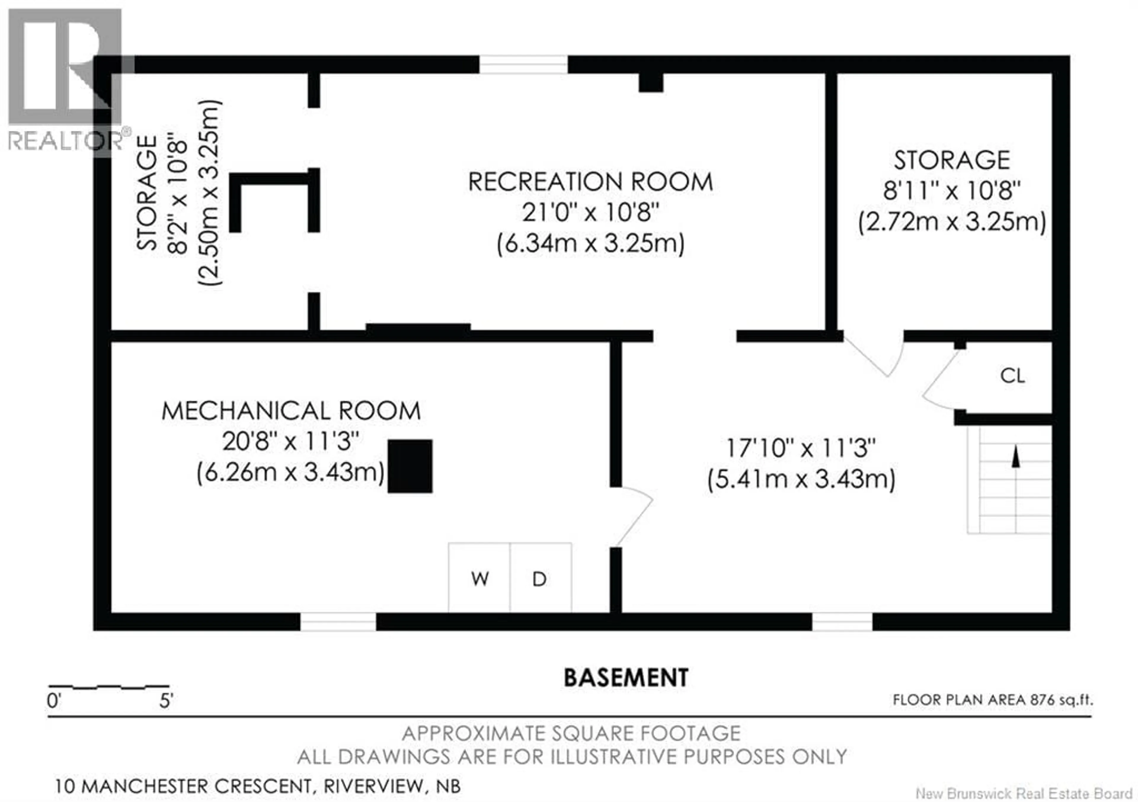 Floor plan for 10 MANCHESTER CRESCENT, Riverview New Brunswick E1B3G4