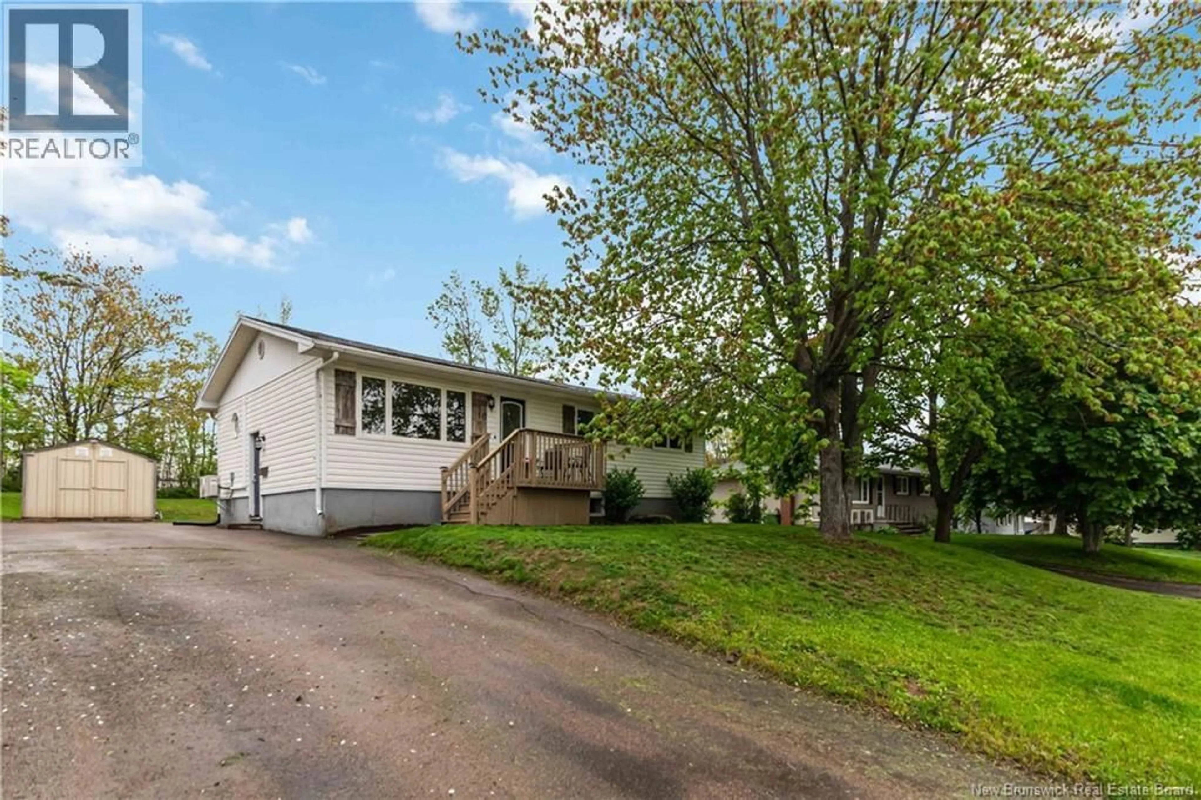 Home with vinyl exterior material, street for 10 MANCHESTER CRESCENT, Riverview New Brunswick E1B3G4
