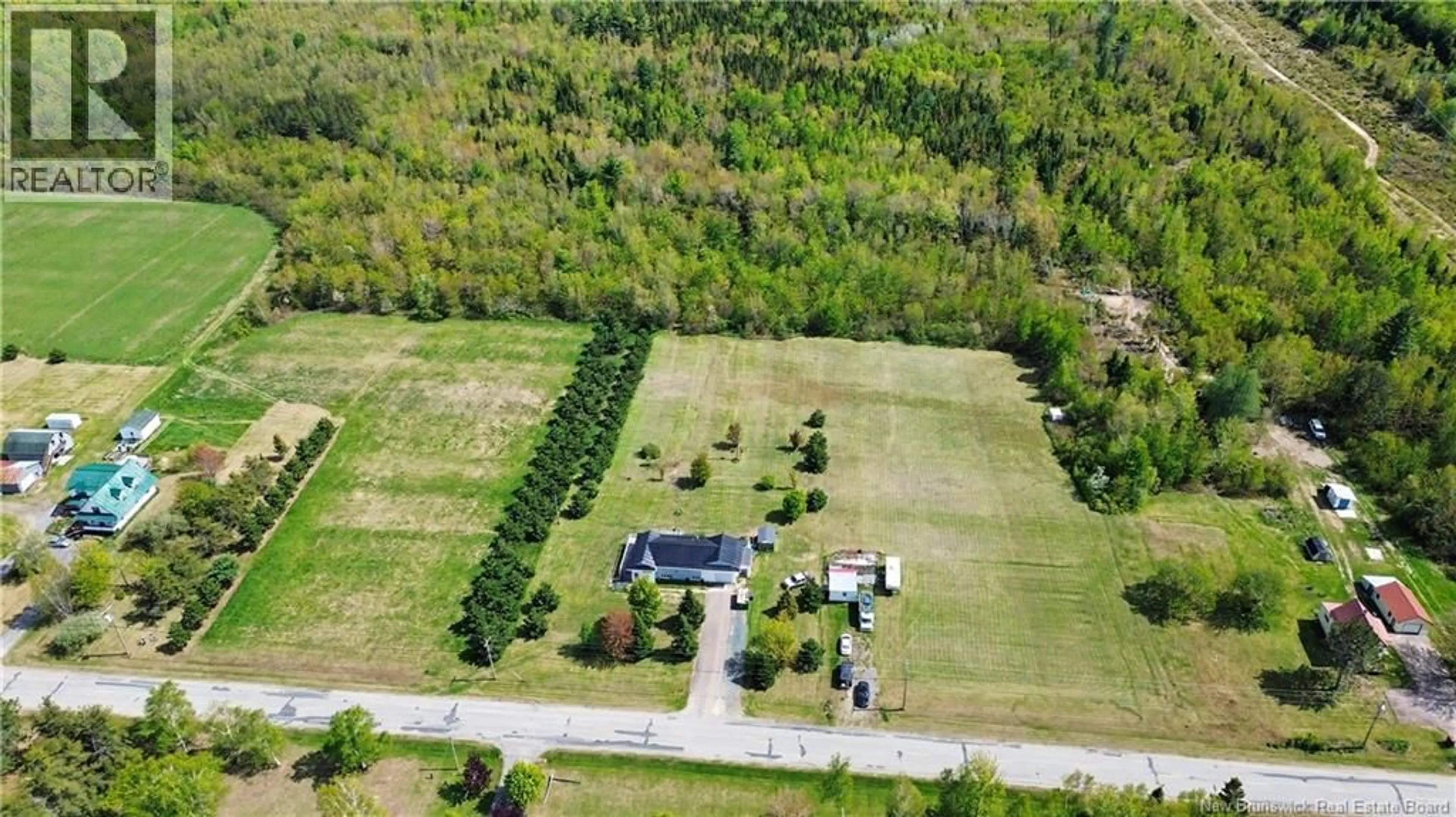 A pic from outside/outdoor area/front of a property/back of a property/a pic from drone, unknown for 601 PLEASANT RIDGE, Rogersville New Brunswick E4Y1A5