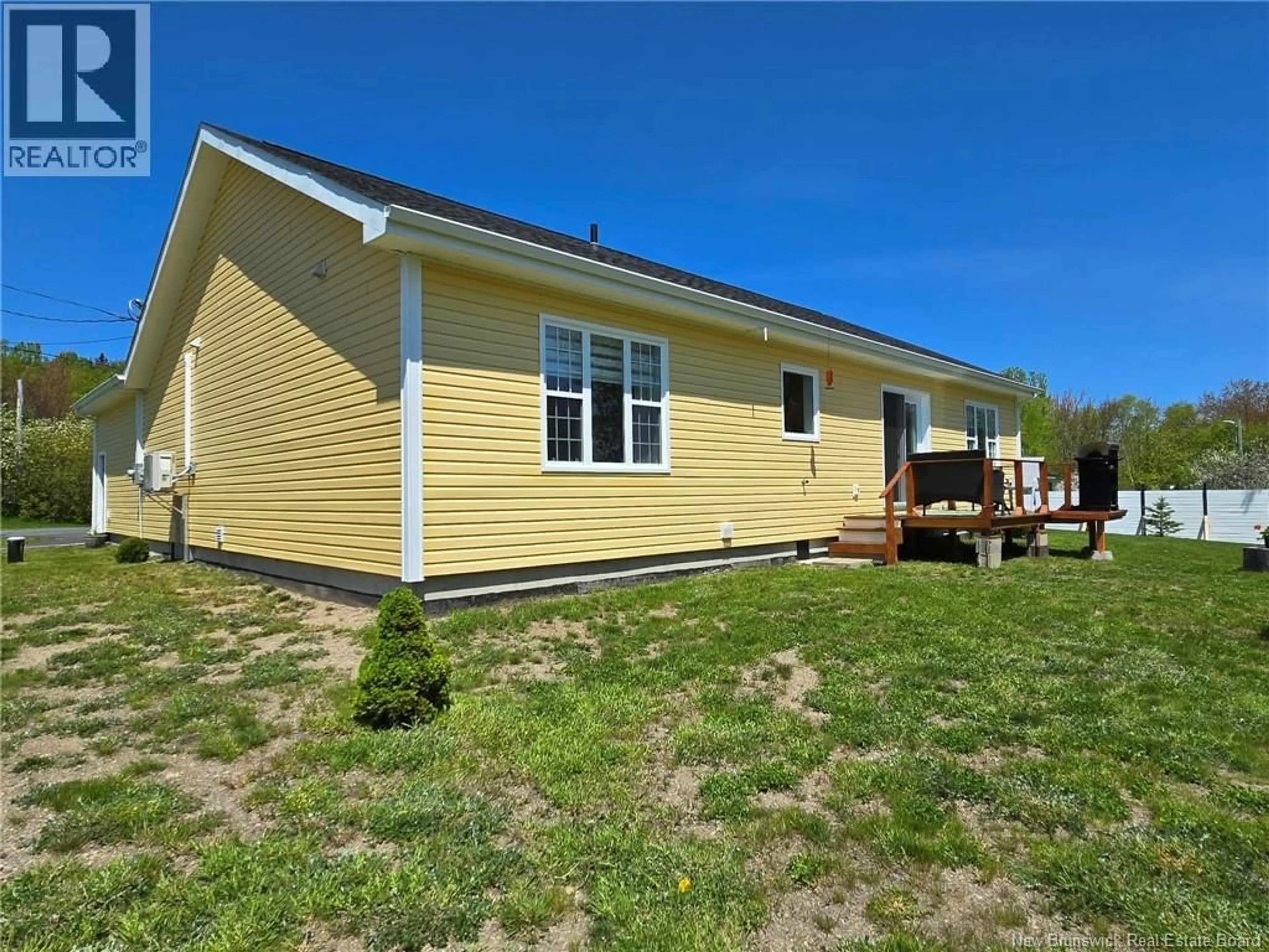 A pic from outside/outdoor area/front of a property/back of a property/a pic from drone, water/lake/river/ocean view for 267 NOEL, Belledune New Brunswick E8G2T5