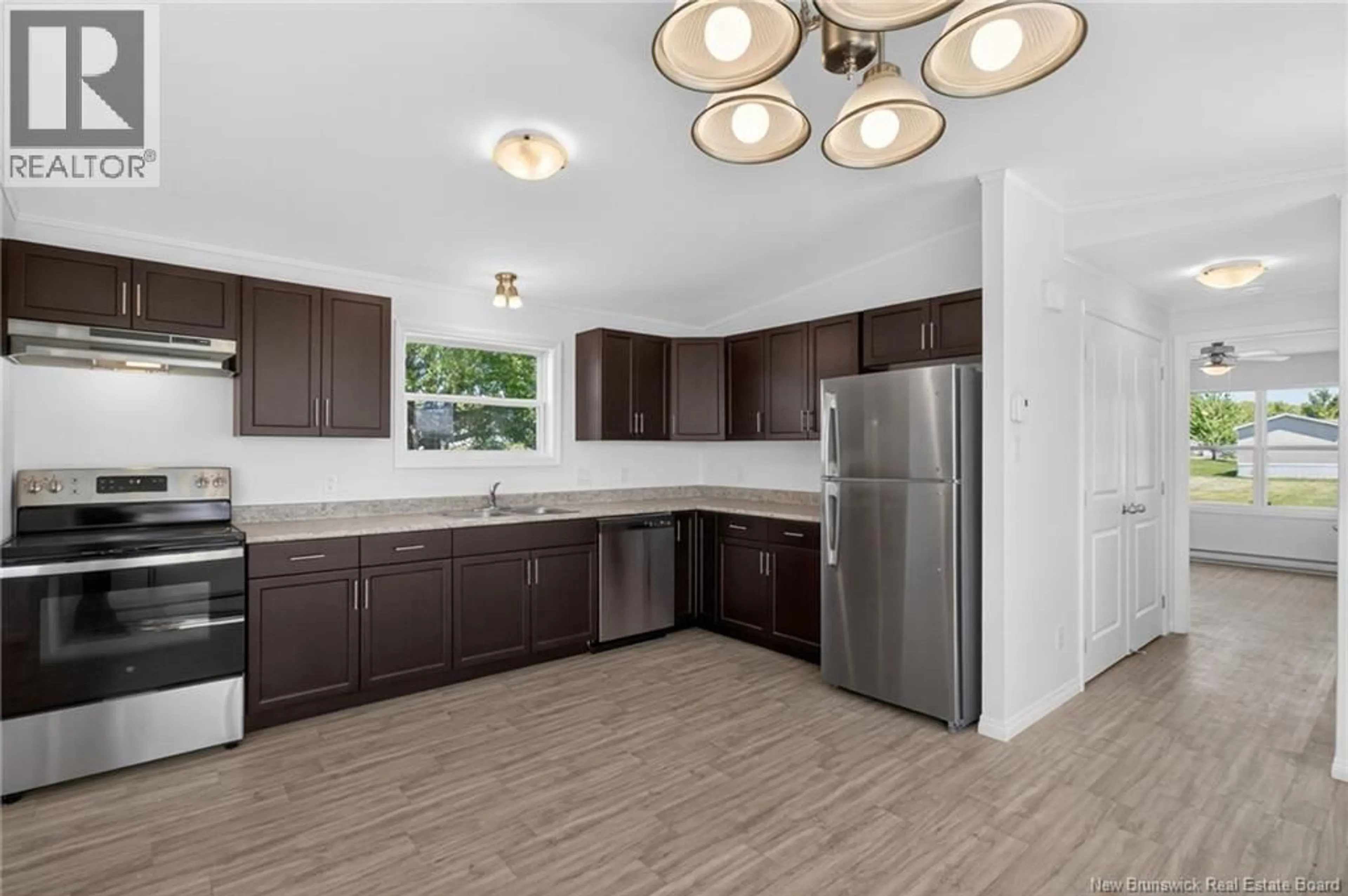 Open concept kitchen, unknown for 8 LINDA LANE, Moncton New Brunswick E1E3T8
