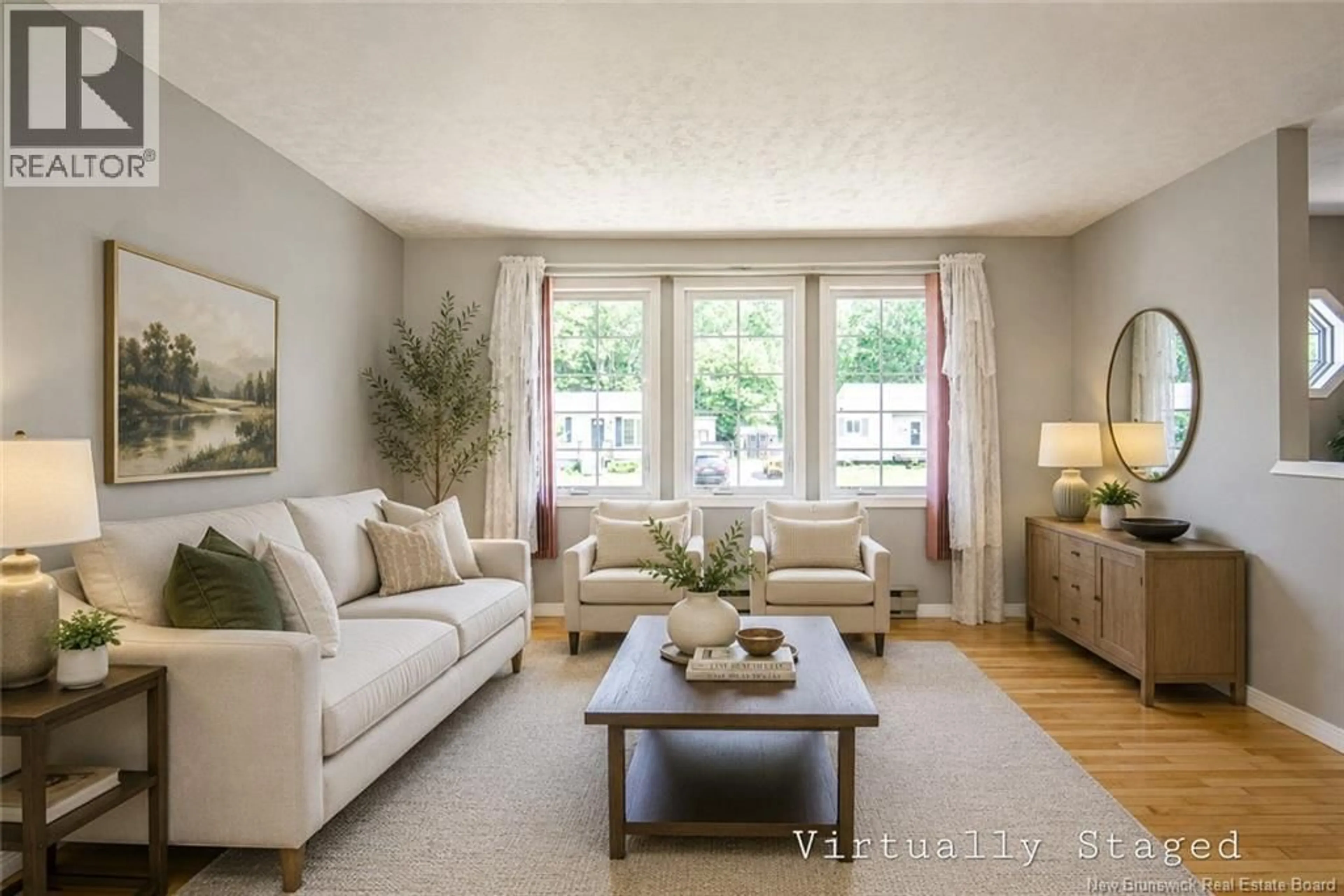 Living room with furniture, unknown for 44 FINNAMORE STREET, Oromocto New Brunswick E2V2K1