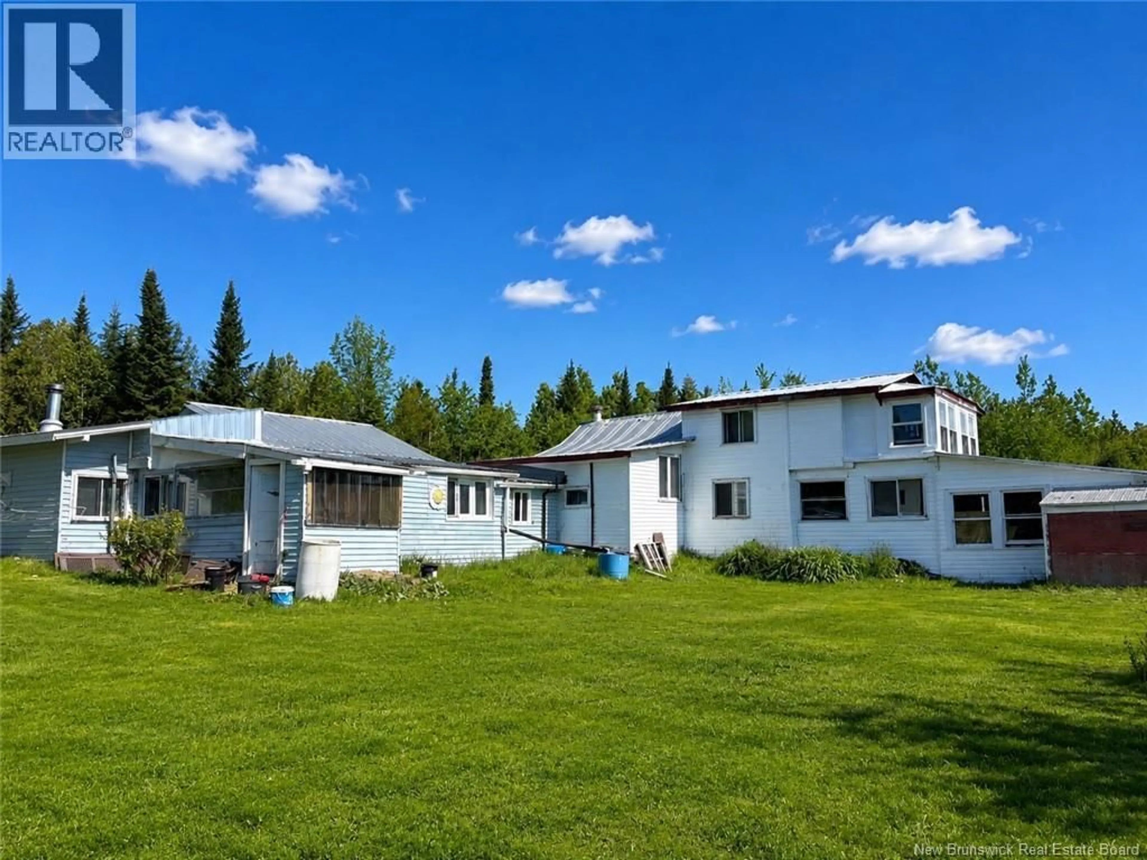 A pic from outside/outdoor area/front of a property/back of a property/a pic from drone, mountain view for 7349 104 ROUTE, Windsor New Brunswick E7L3M7