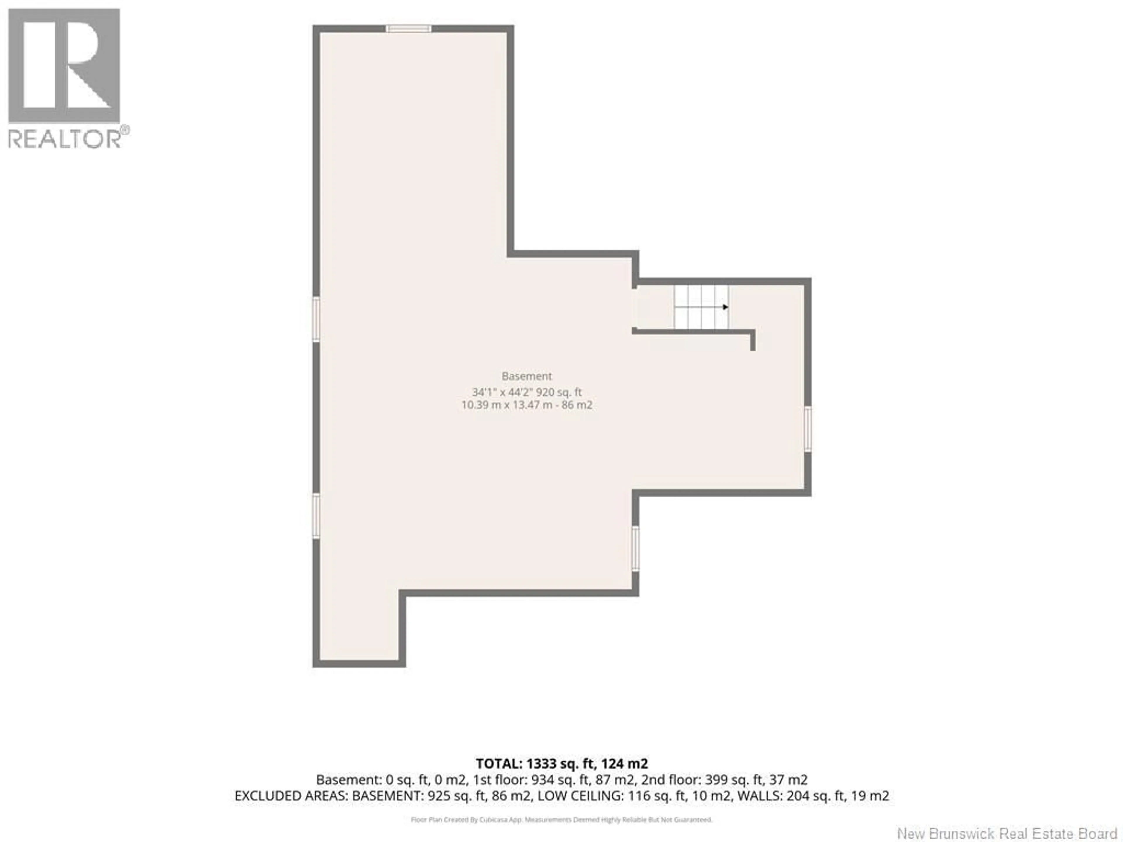 Floor plan for 91 RUE DU PARC OUEST, Pointe-Verte New Brunswick E8J2Y1