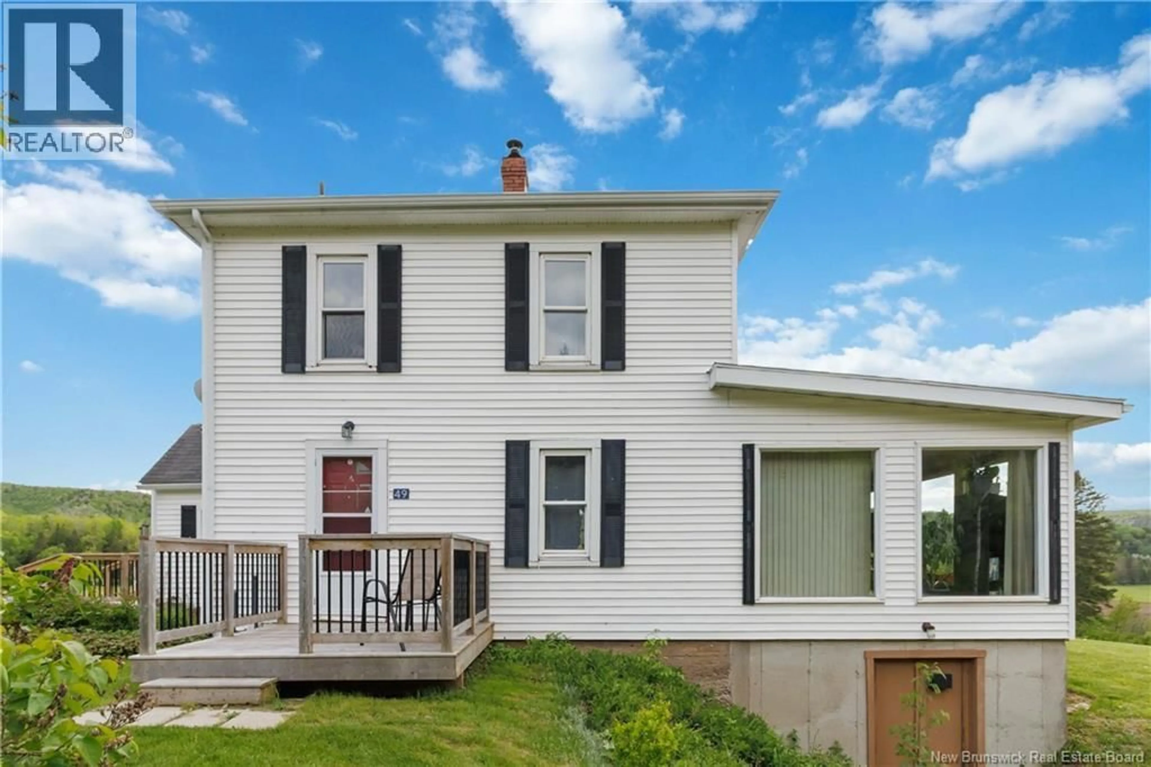 Home with vinyl exterior material, unknown for 49 HAYWARD ROAD, Prosser Brook New Brunswick E4Z1W3