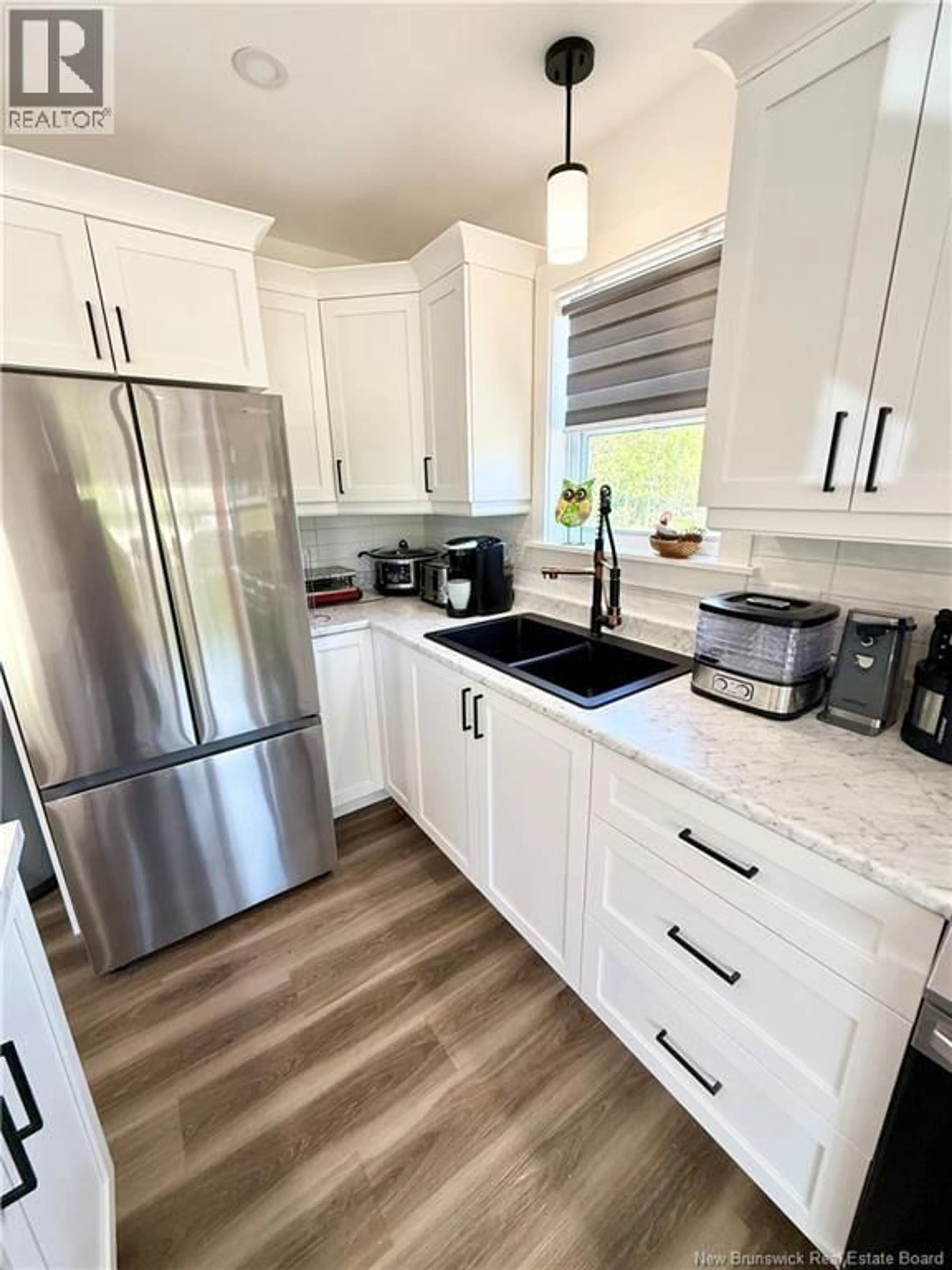 Contemporary kitchen, ceramic/tile floor for 1166 ROBERTVILLE ROAD, Robertville New Brunswick E8K2W1