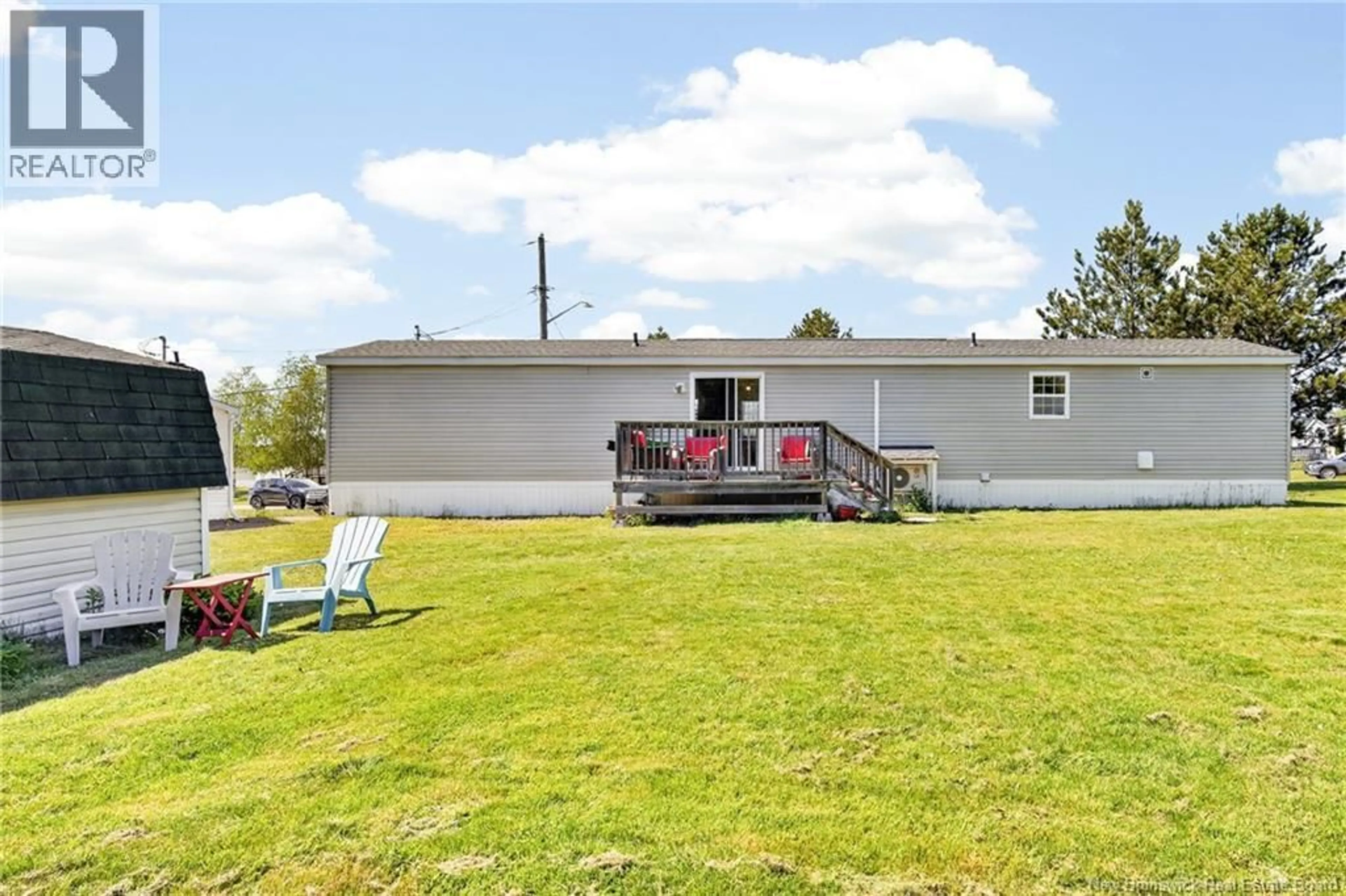A pic from outside/outdoor area/front of a property/back of a property/a pic from drone, water/lake/river/ocean view for 54 SOPHIE LANE, Dieppe New Brunswick E1A7C7