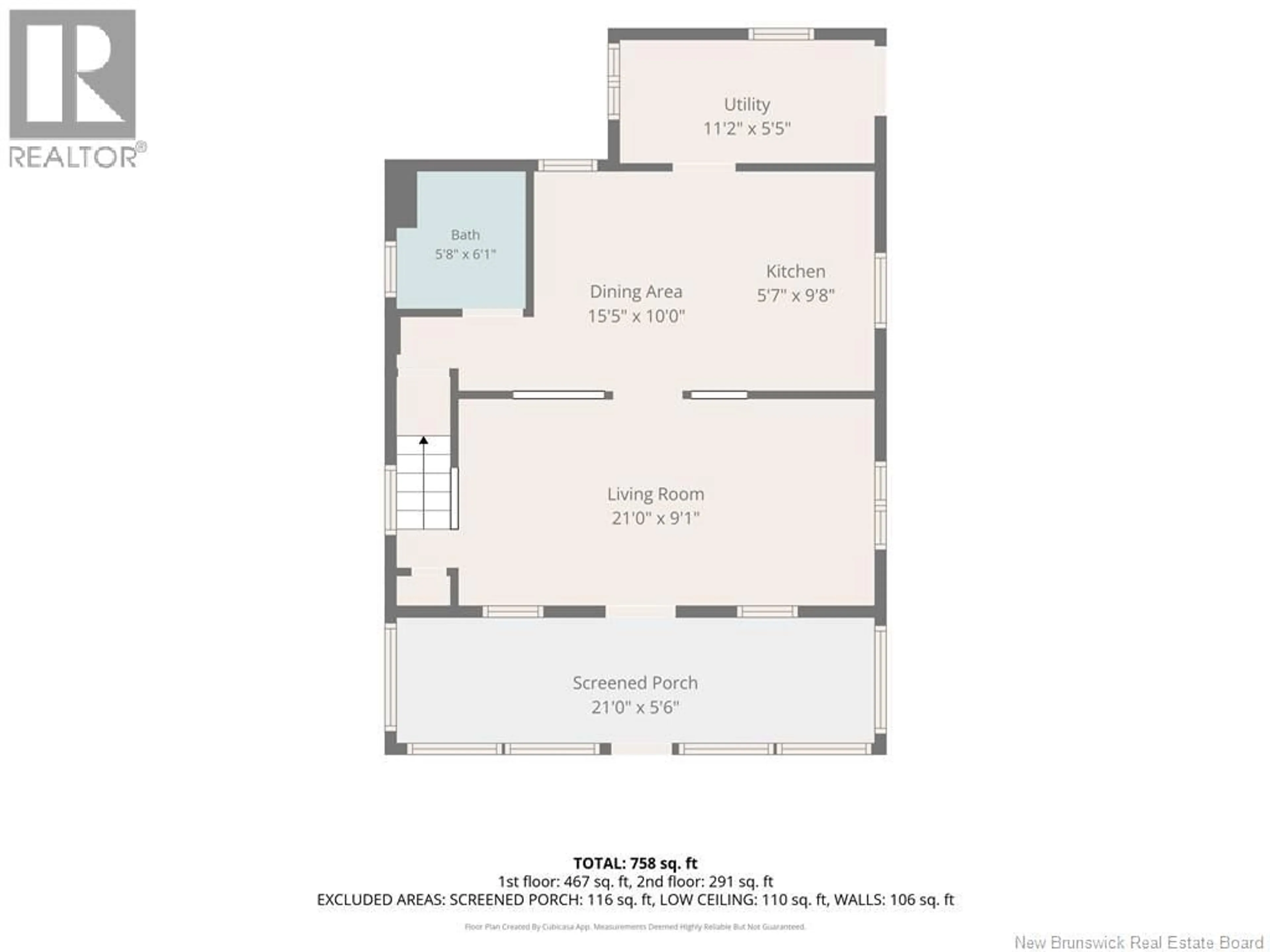 Floor plan for 18 MALLET, Eel River Crossing New Brunswick E6E1R9