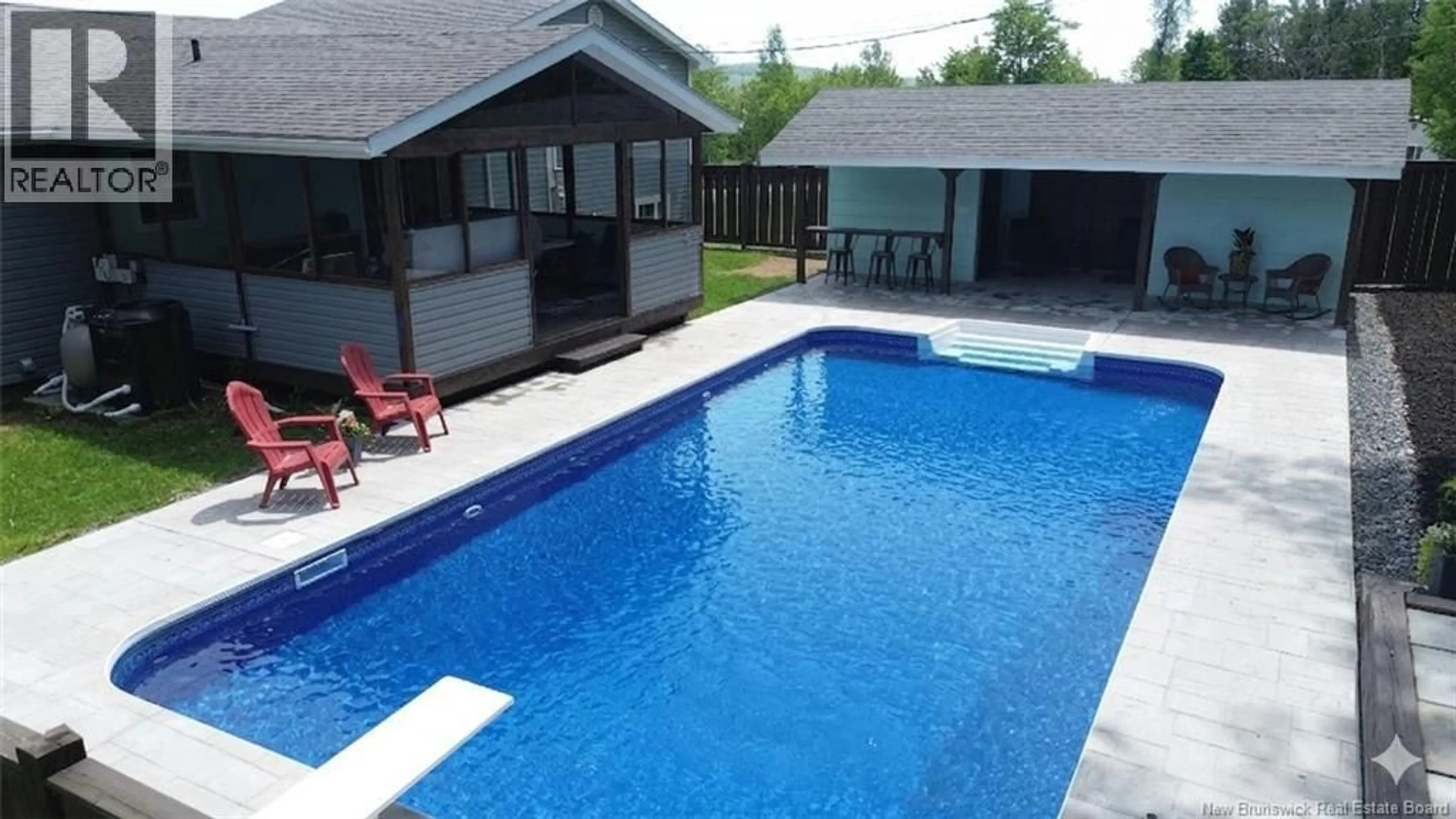 Pool for 8 FOREST HILL STREET, Woodstock New Brunswick E7M4A7