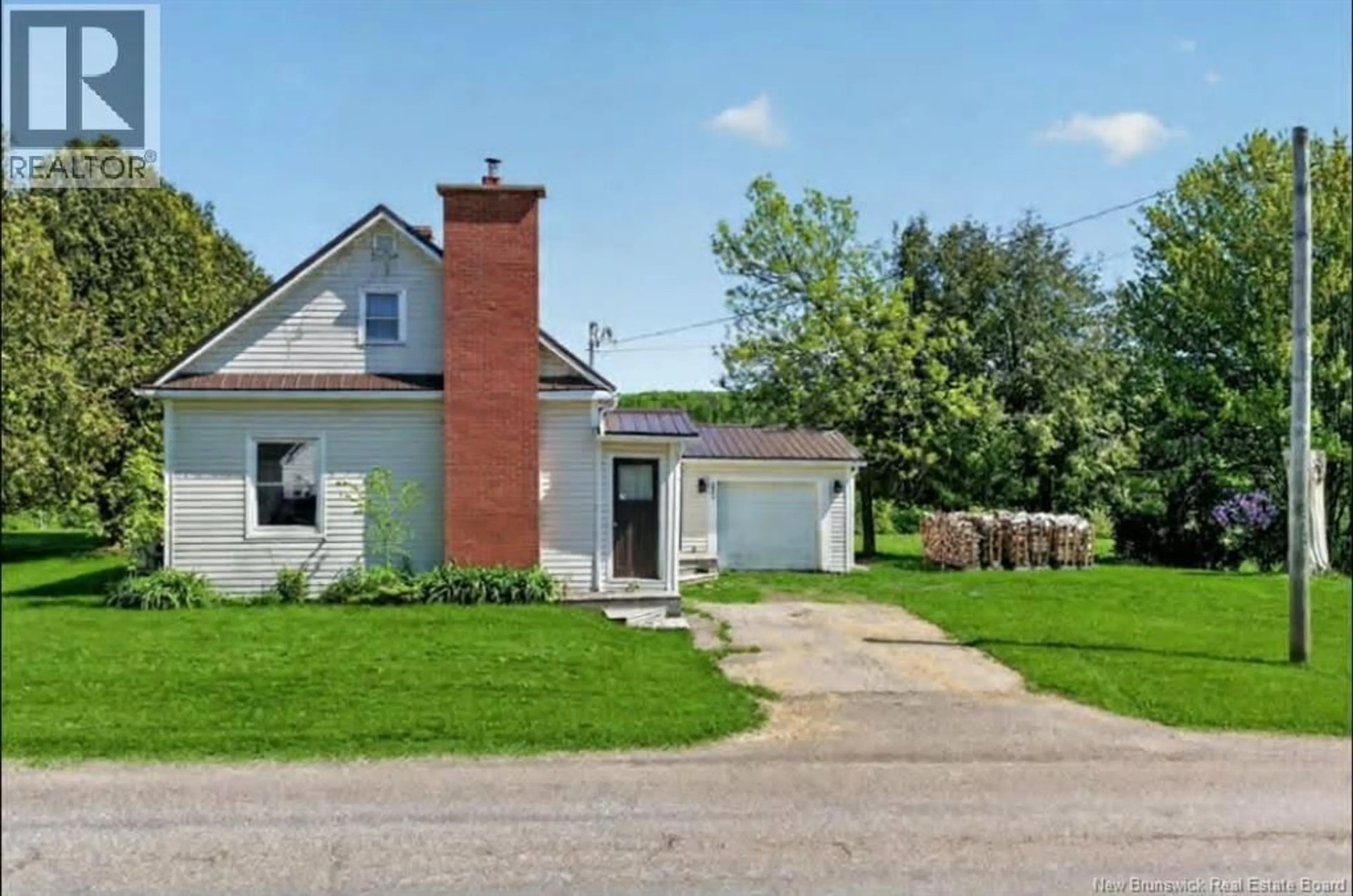 Home with brick exterior material, street for 2964 ROUTE 121, Apohaqui New Brunswick E5P3X1
