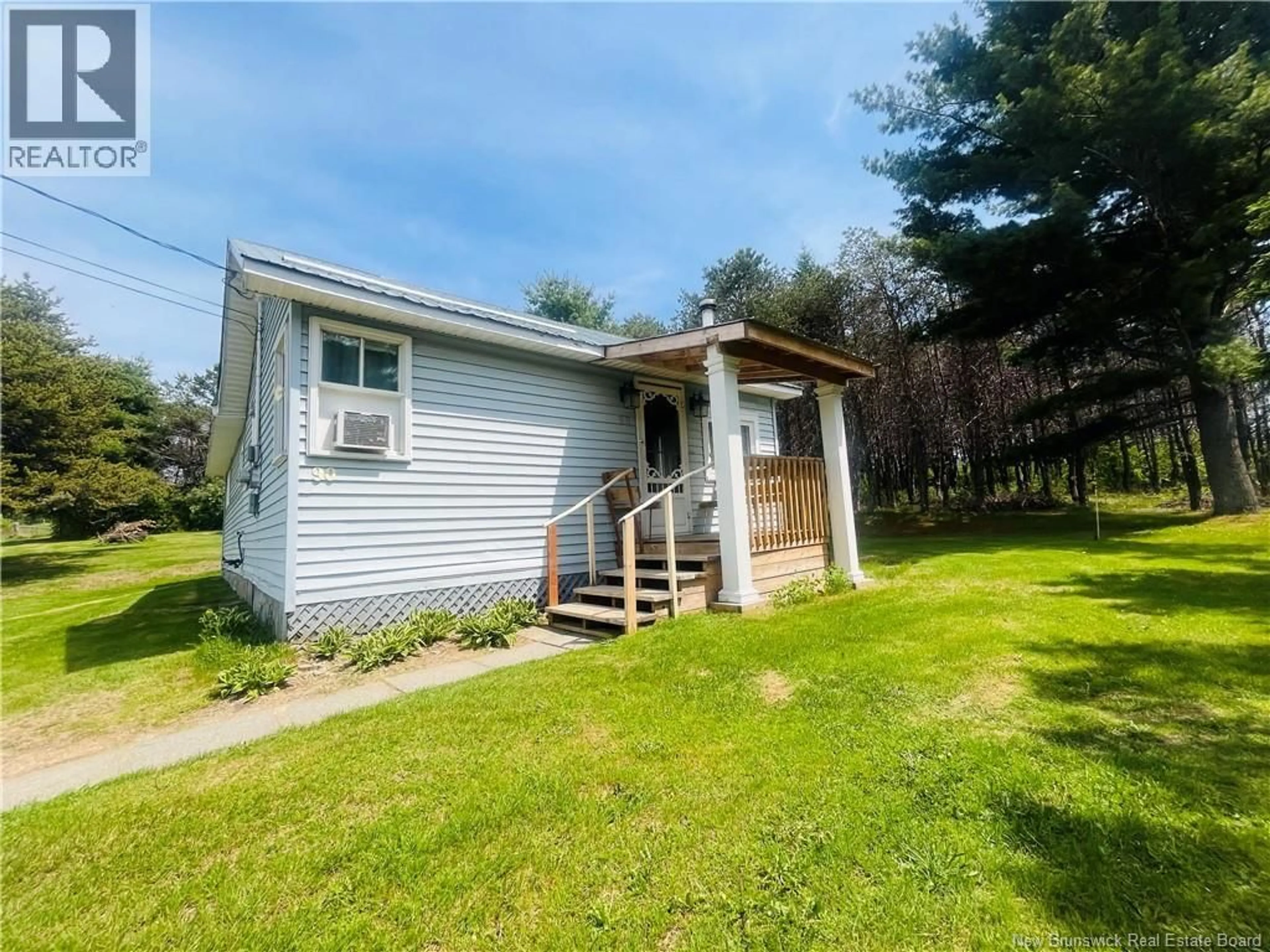 A pic from outside/outdoor area/front of a property/back of a property/a pic from drone, water/lake/river/ocean view for 90 NORTHWEST ROAD, Sunny Corner New Brunswick E9E1J4