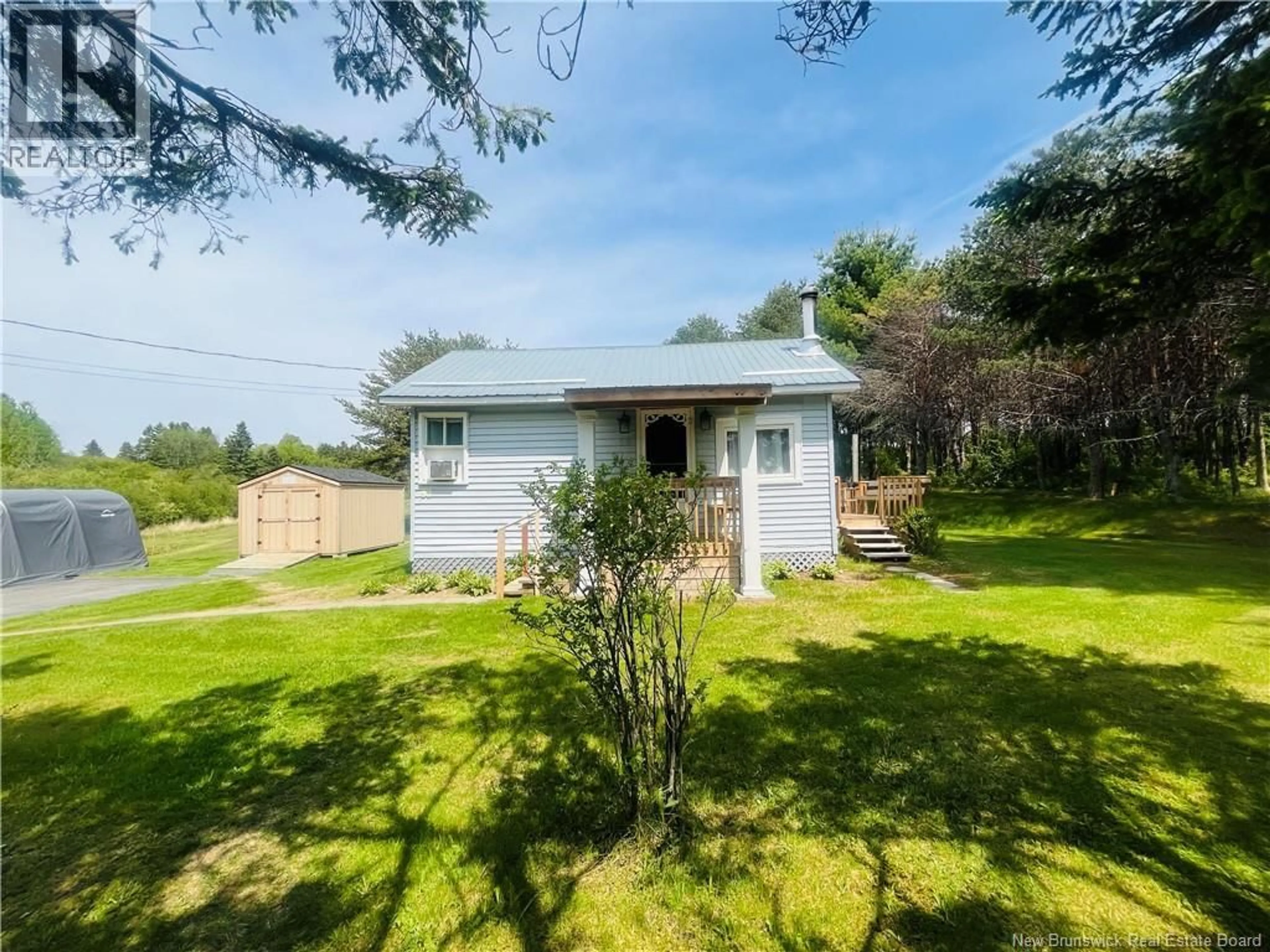 A pic from outside/outdoor area/front of a property/back of a property/a pic from drone, street for 90 NORTHWEST ROAD, Sunny Corner New Brunswick E9E1J4