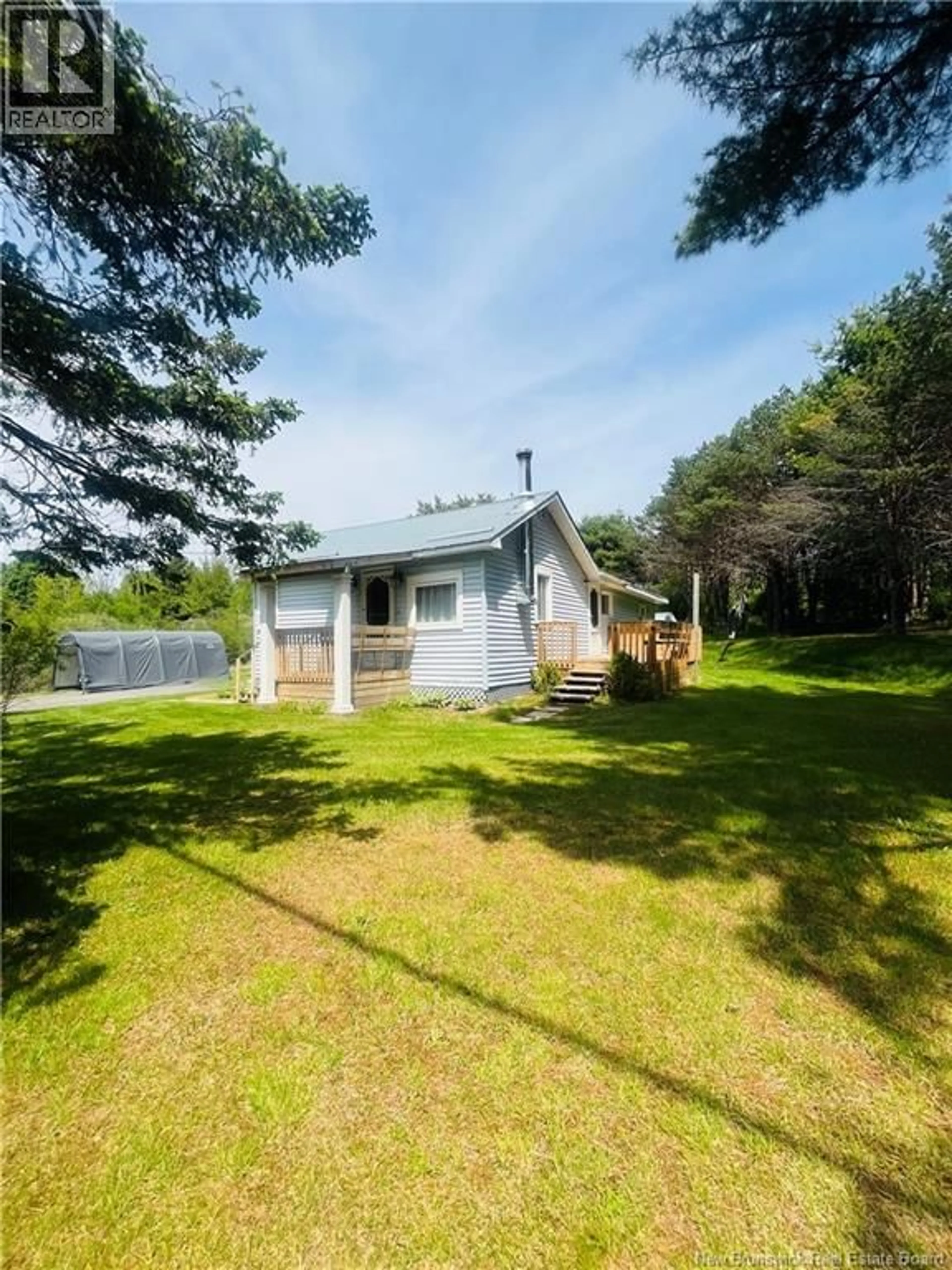 A pic from outside/outdoor area/front of a property/back of a property/a pic from drone, water/lake/river/ocean view for 90 NORTHWEST ROAD, Sunny Corner New Brunswick E9E1J4