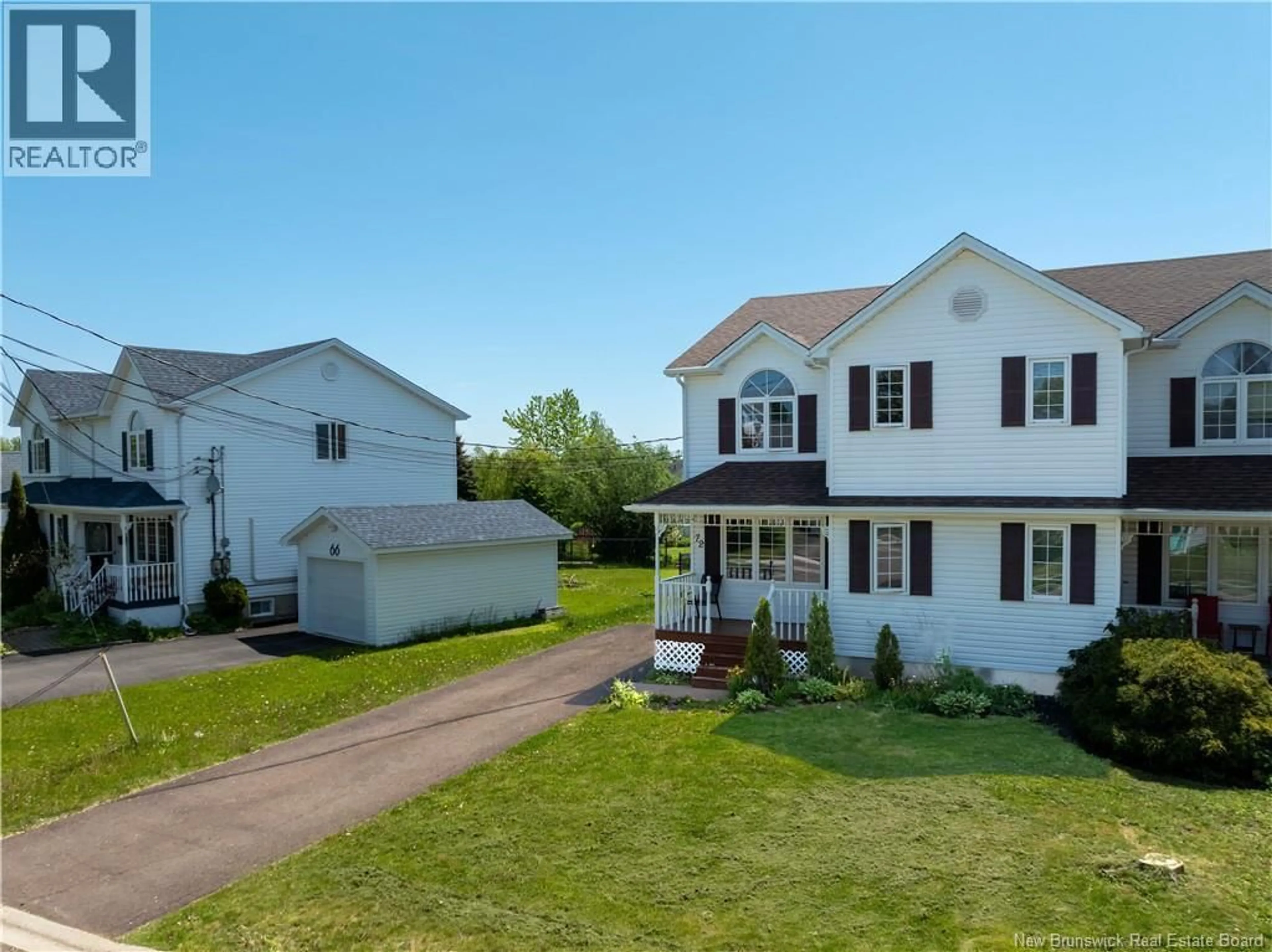 A pic from outside/outdoor area/front of a property/back of a property/a pic from drone, street for 72 MARTINDALE DRIVE, Moncton New Brunswick E1G2J3