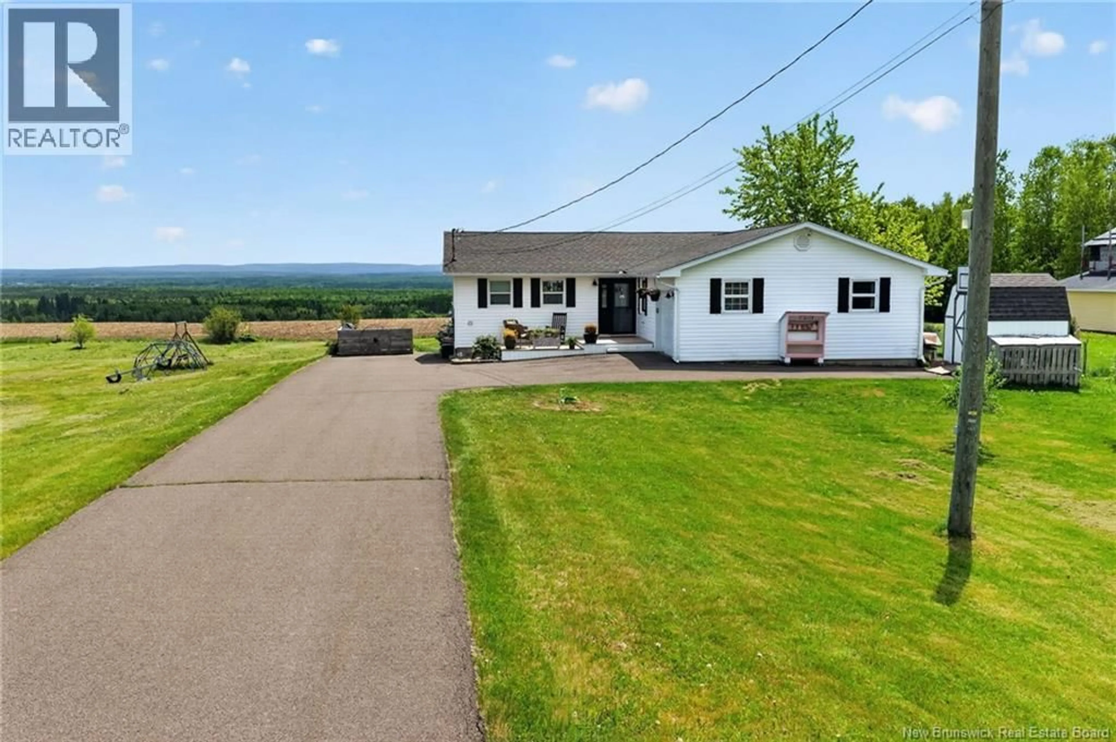 A pic from outside/outdoor area/front of a property/back of a property/a pic from drone, mountain view for 47472 HOMESTEAD ROAD, Steeves Mountain New Brunswick E1G4P5