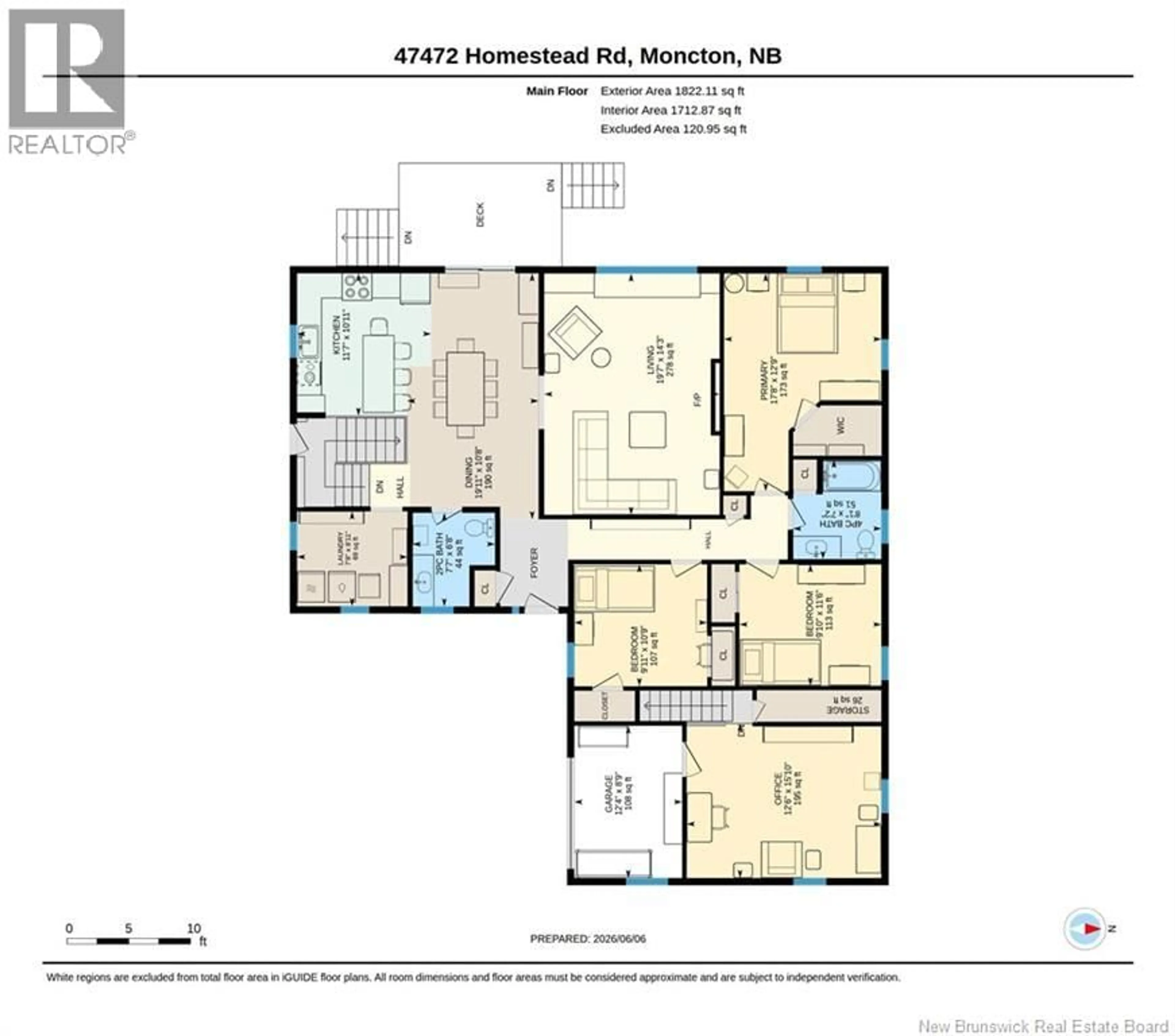 Floor plan for 47472 HOMESTEAD ROAD, Steeves Mountain New Brunswick E1G4P5