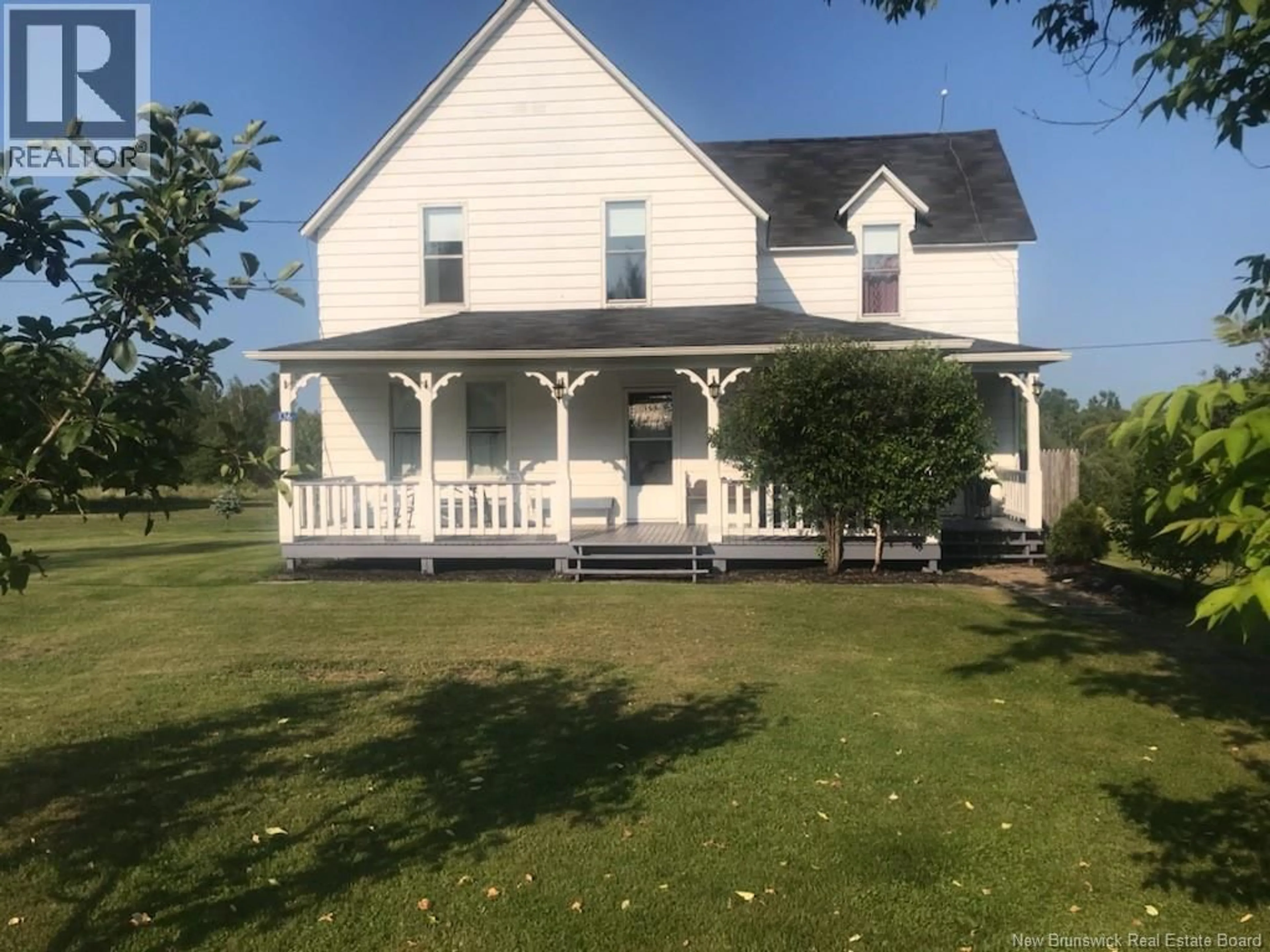 A pic from outside/outdoor area/front of a property/back of a property/a pic from drone, unknown for 136 LILLOETT DRIVE, Chipman New Brunswick E4A1V7